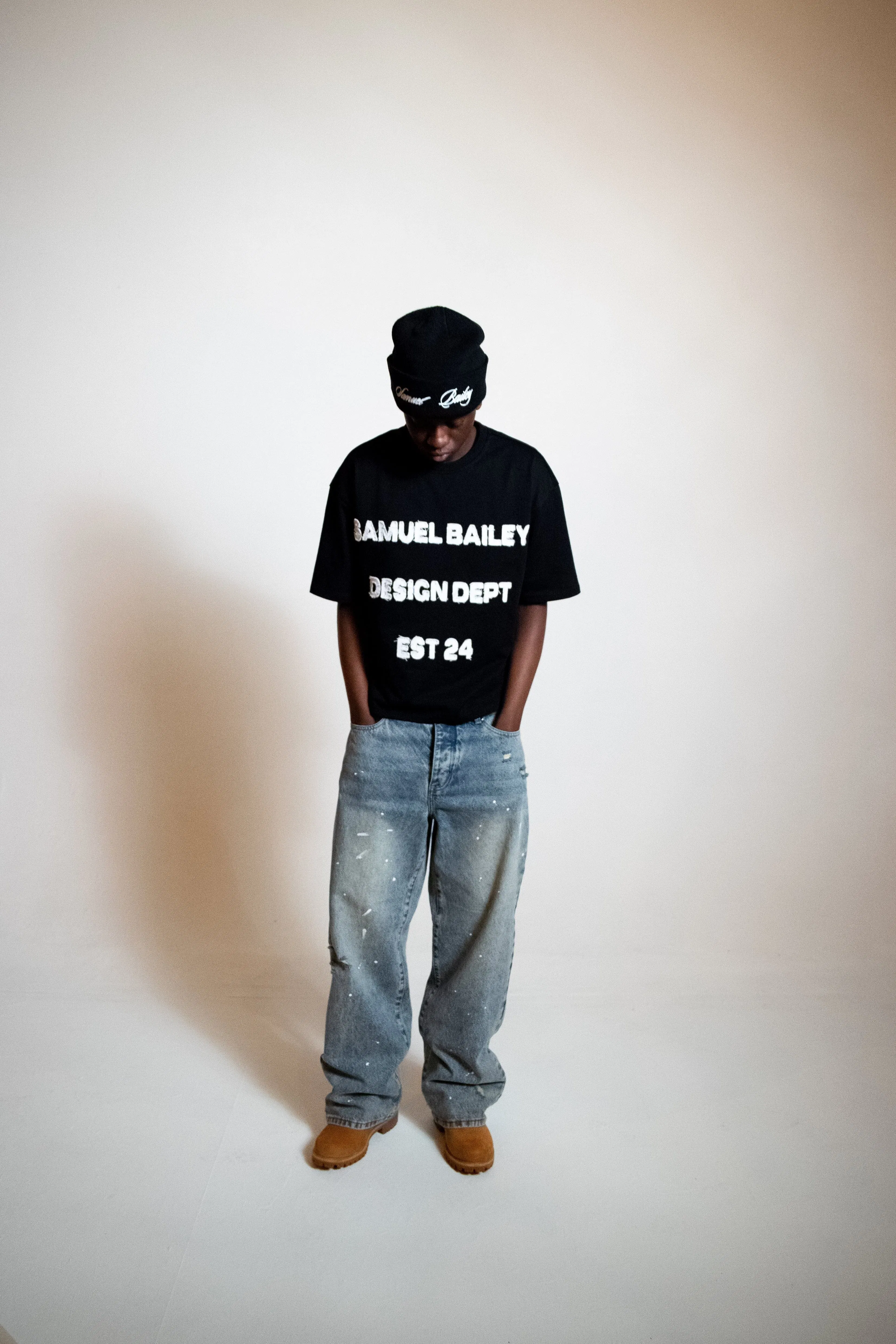 Samuel Bailey Black Design Dept Tee