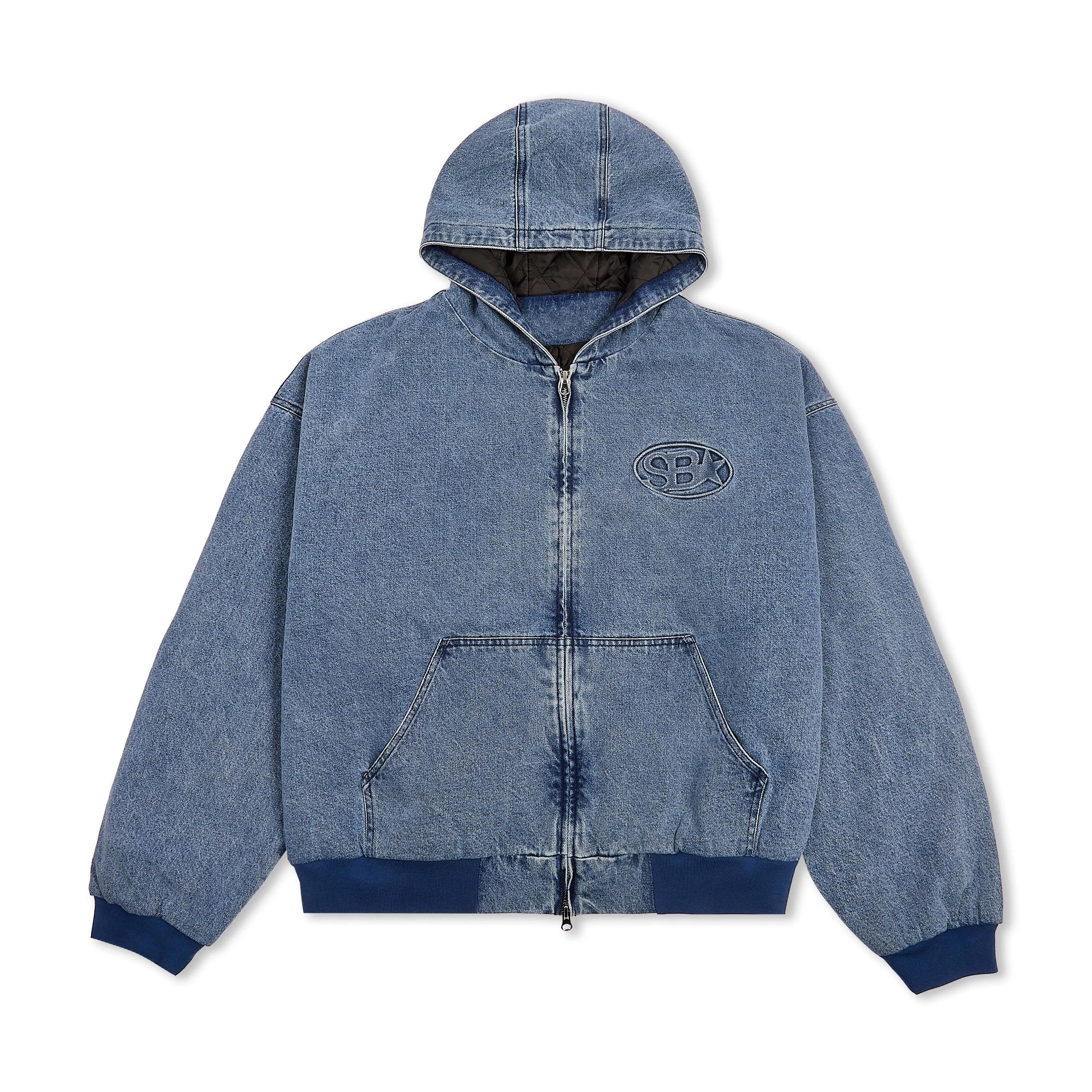 Samuel Bailey Hooded Denim Jacket