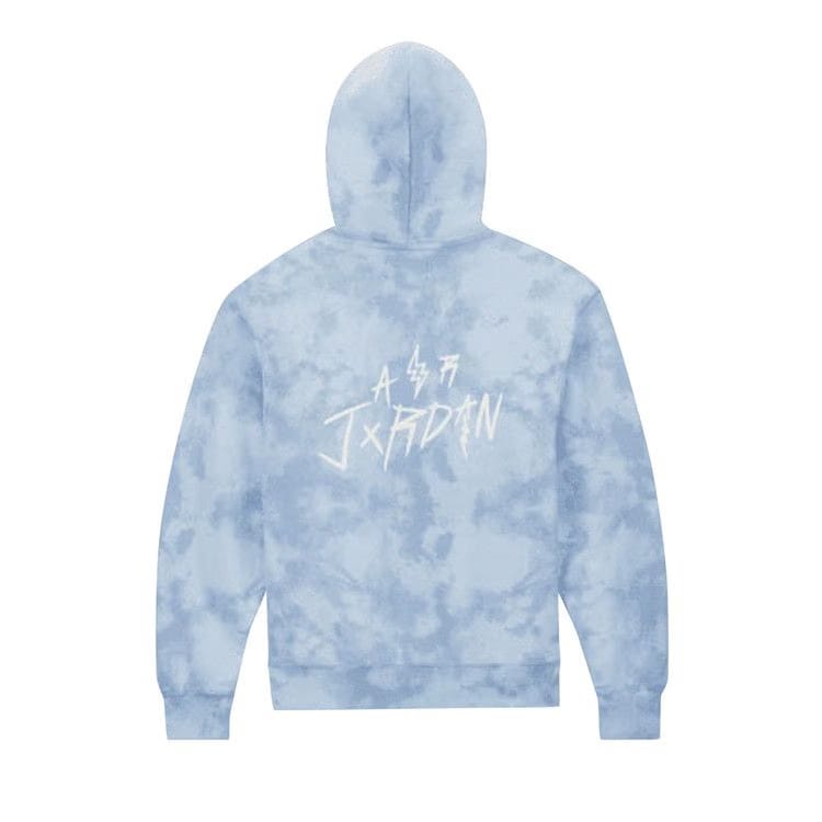 Air Jordan x J Balvin Fleece Hoodie Celestine Blue/Leche Blue