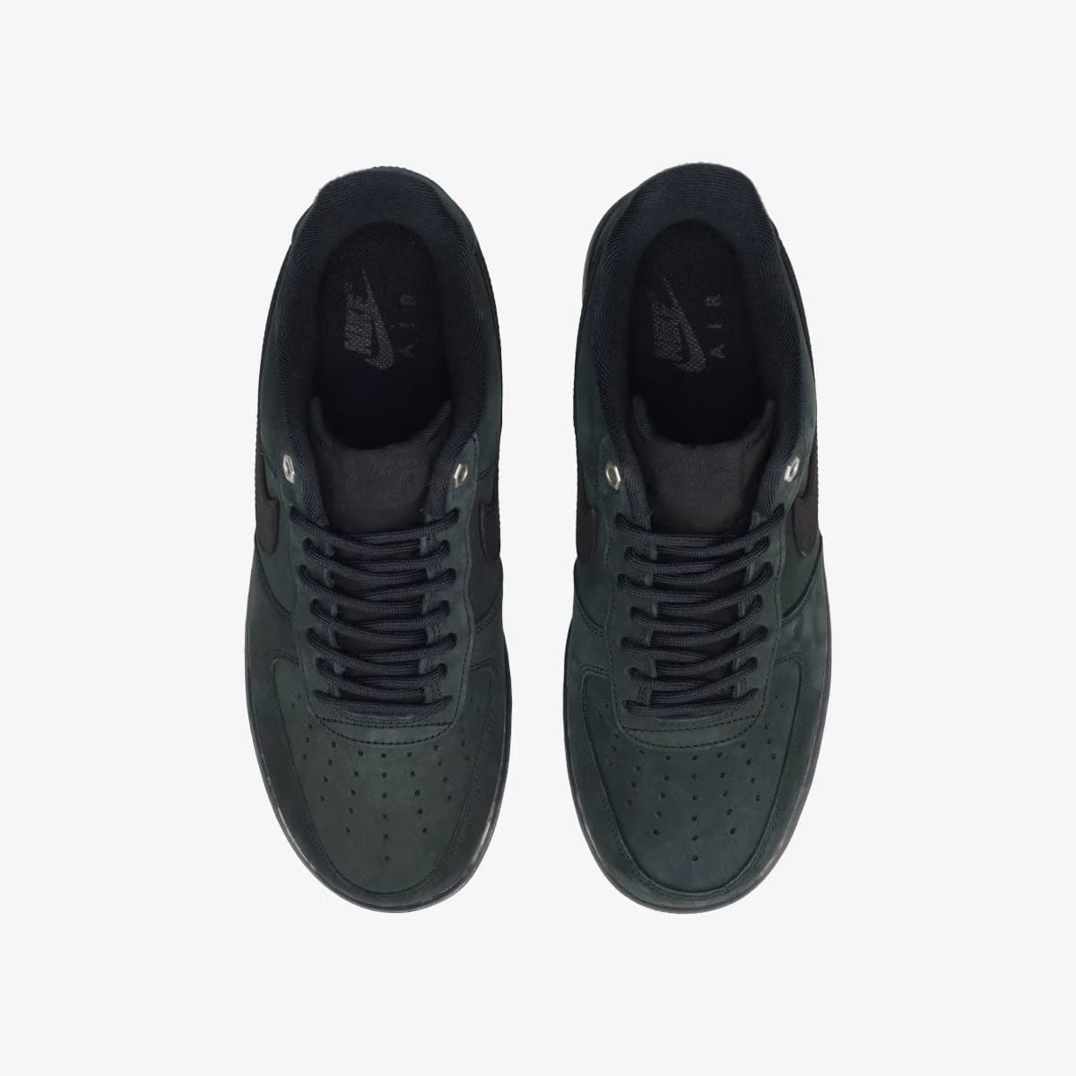 NIKE AIR FORCE 1 '07 WB -BLACK NUBUCK-