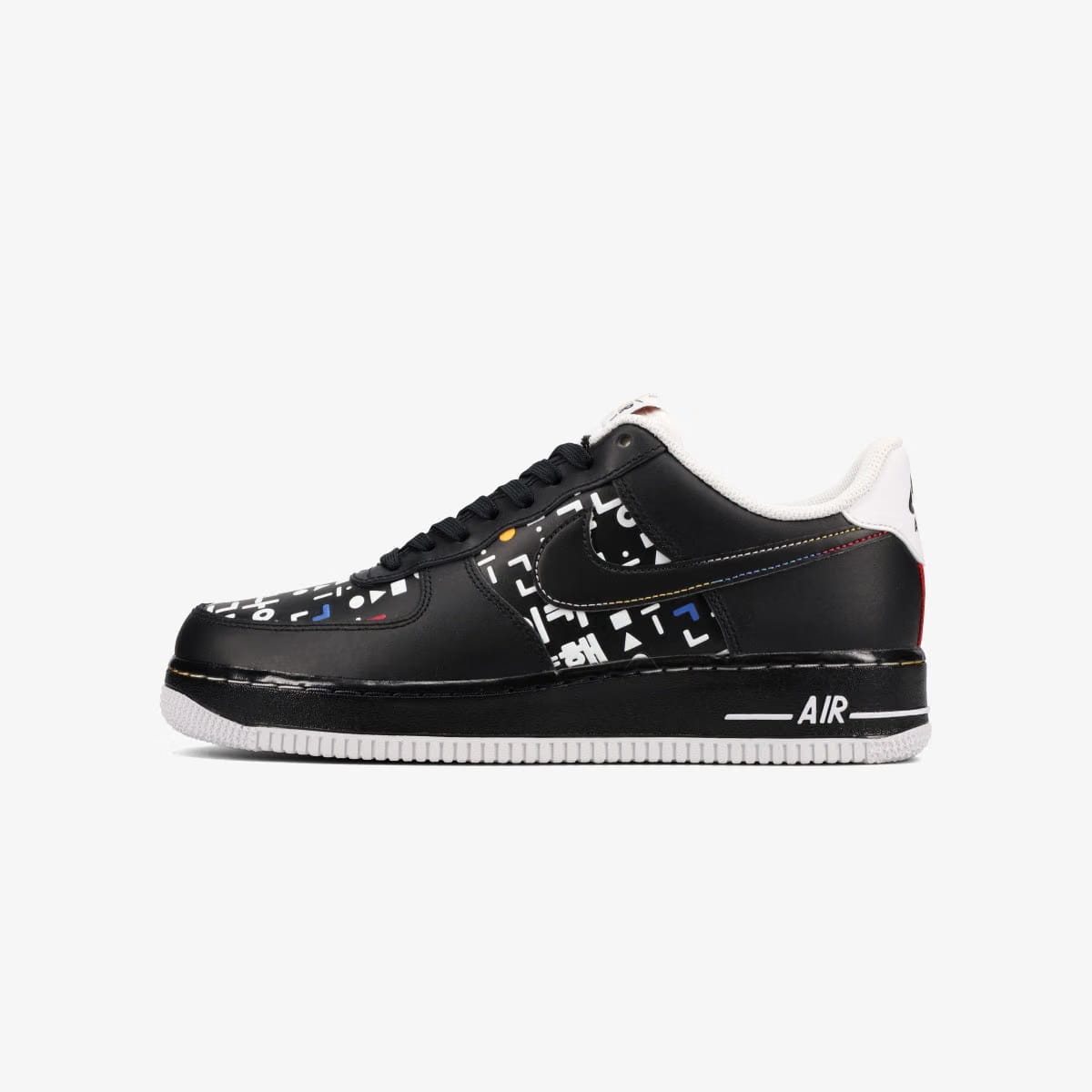 NIKE AIR FORCE 1 '07 LV8 -HANGUL DAY- BLACK/BLACK/WHITE