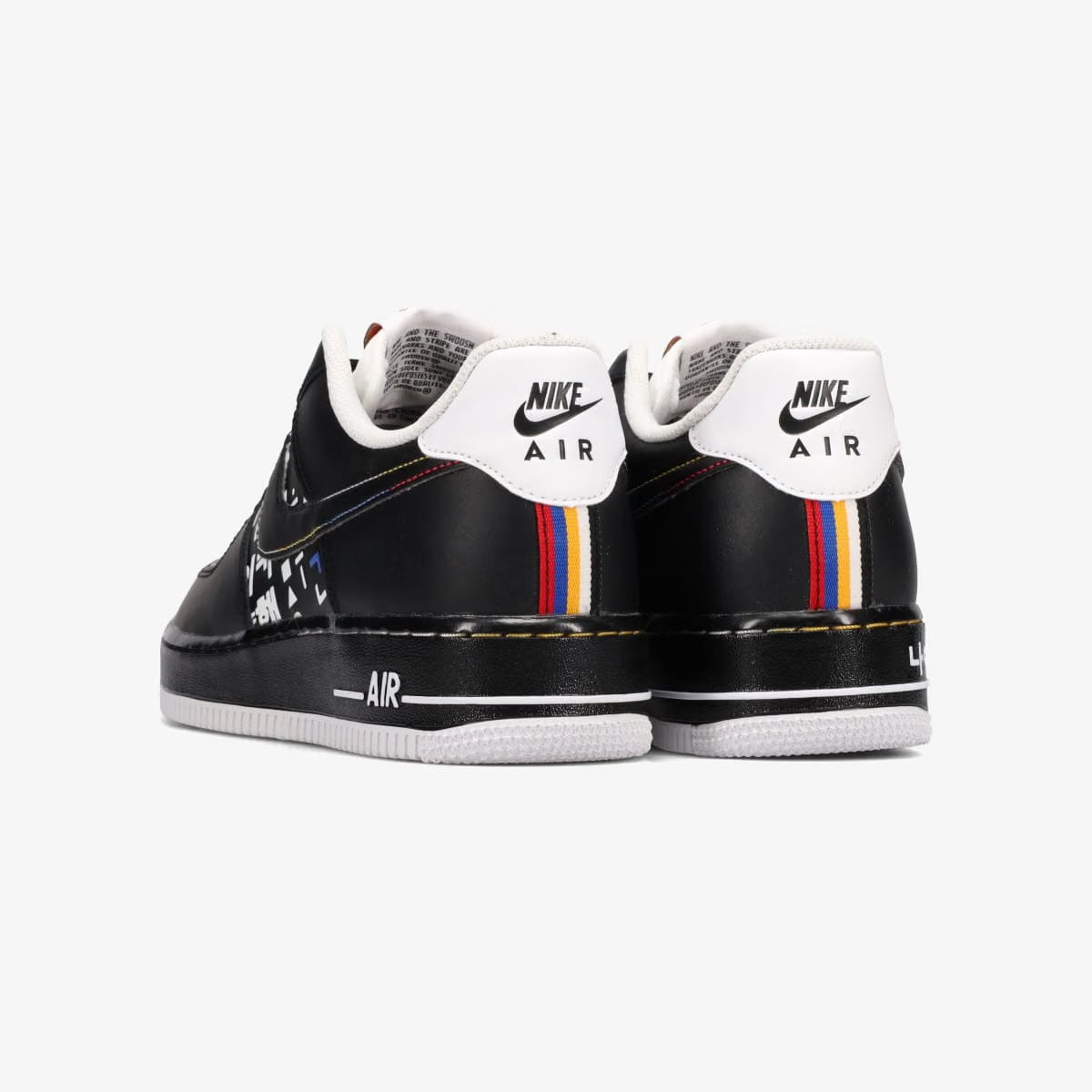 NIKE AIR FORCE 1 '07 LV8 -HANGUL DAY- BLACK/BLACK/WHITE