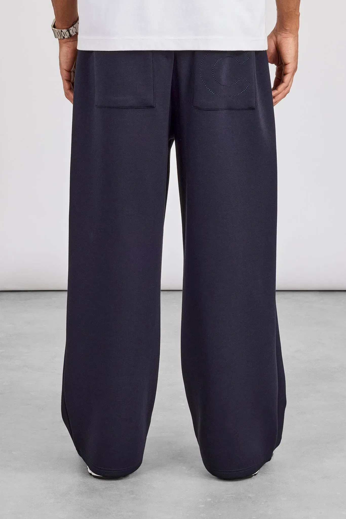 Cernucci Scuba Baggy Fit Trouser - Navy