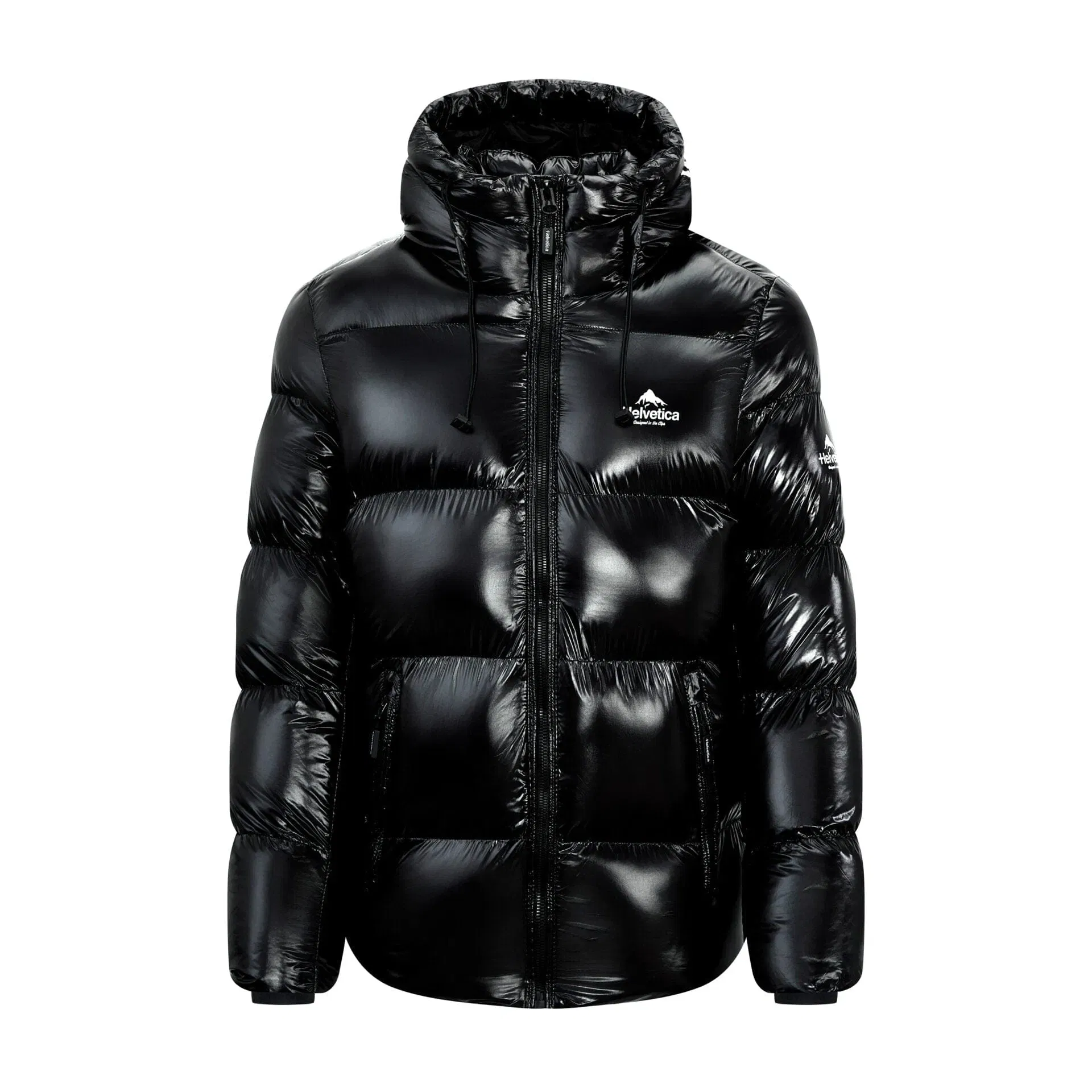 Helvetica Mountain Pioneers Freezer Hooded Down Jacket