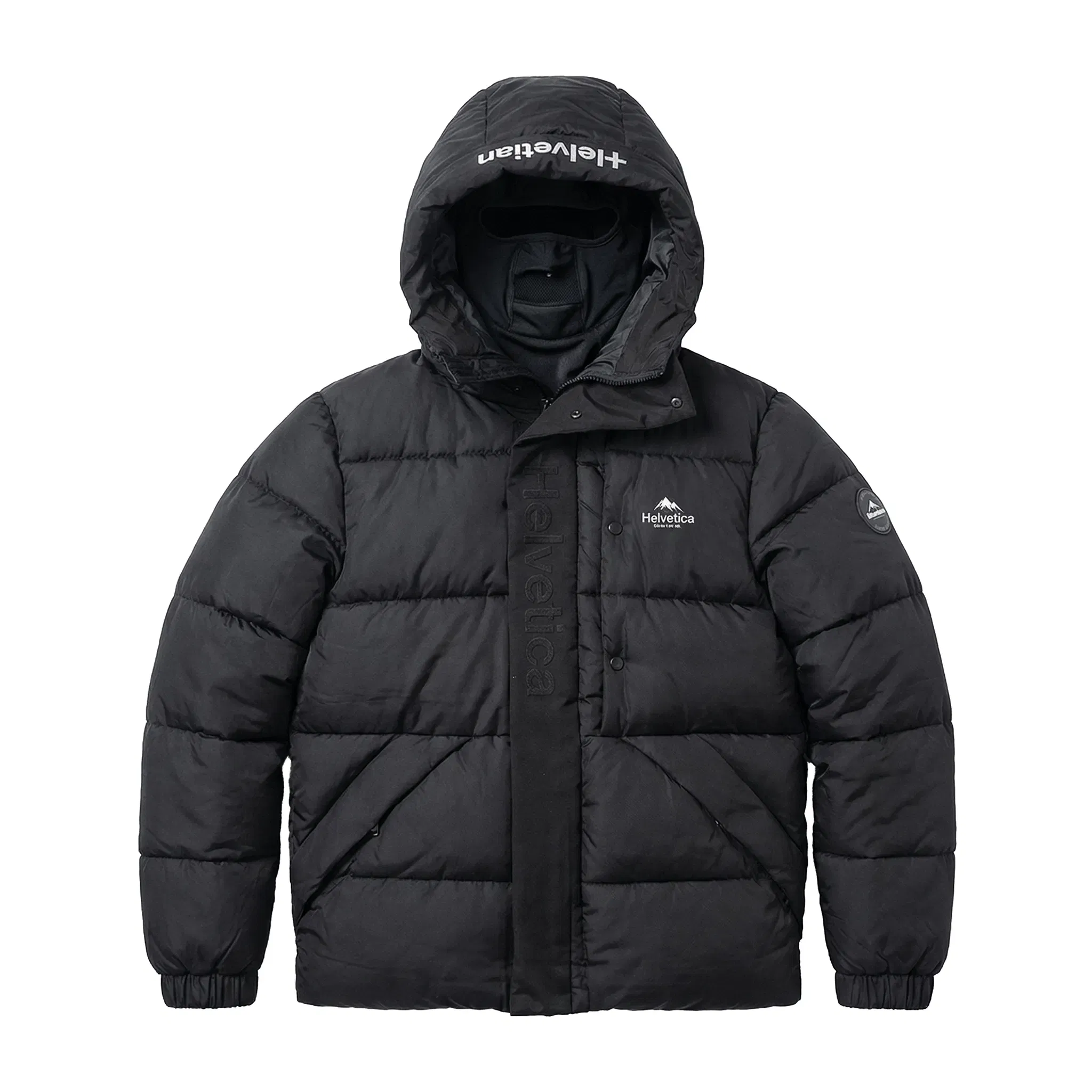 Helvetica Mountain Pioneers Barnes Hooded Parka Jacket