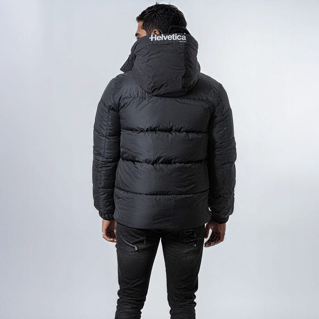 Helvetica Mountain Pioneers Barnes Hooded Parka Jacket