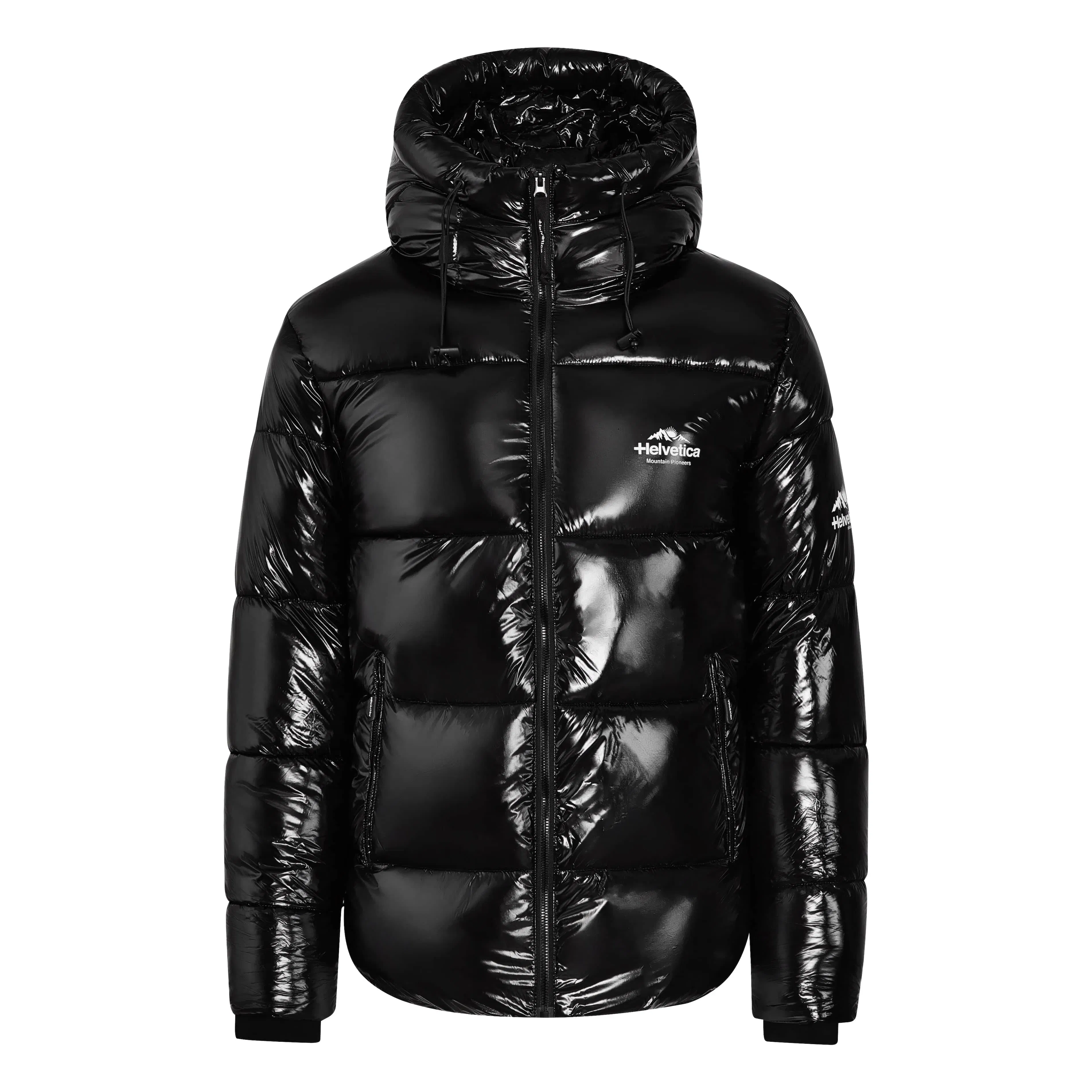 Helvetica Mountain Pioneers Viber Hooded Down Jacket