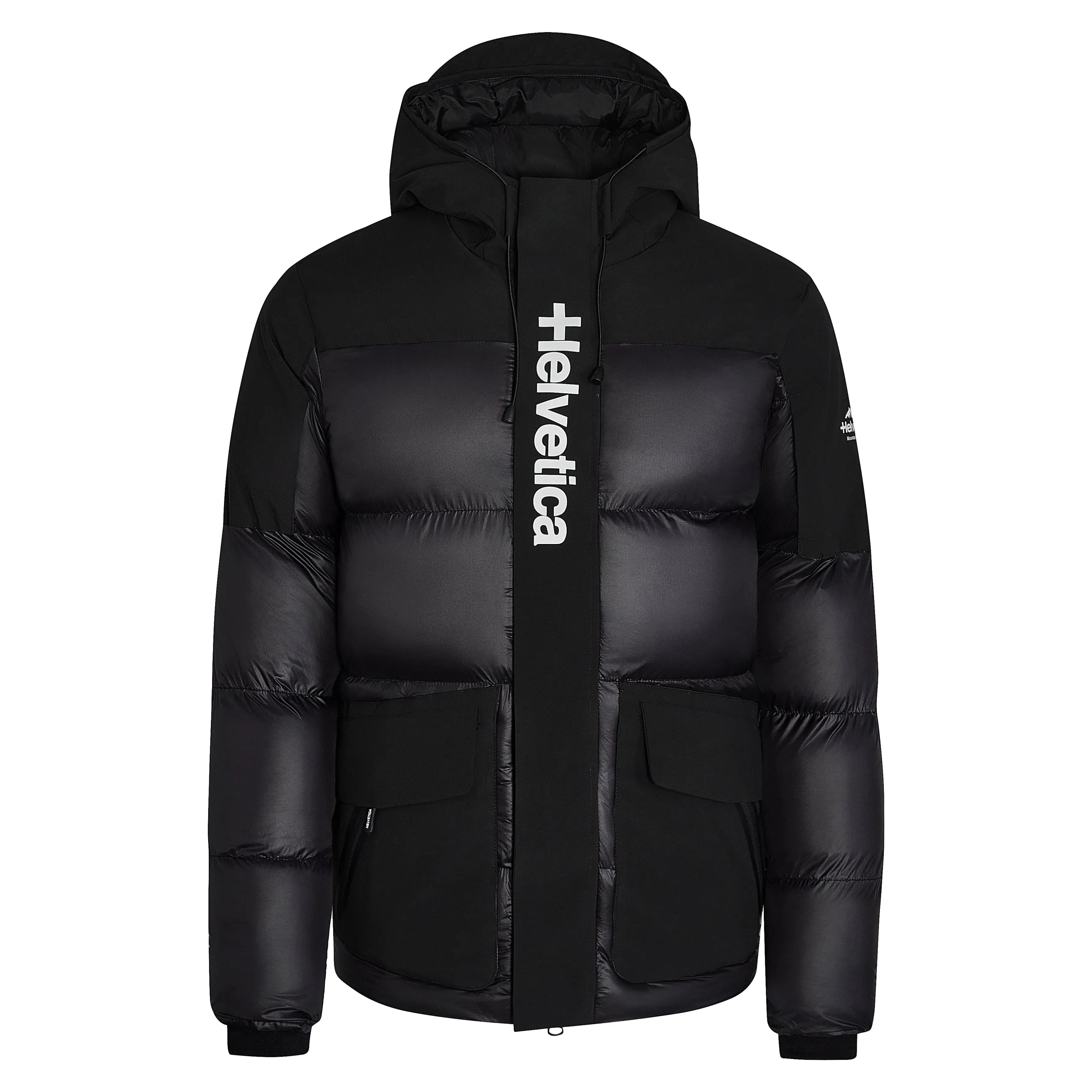 Helvetica Mountain Pioneers Queyras Hooded Down Jacket