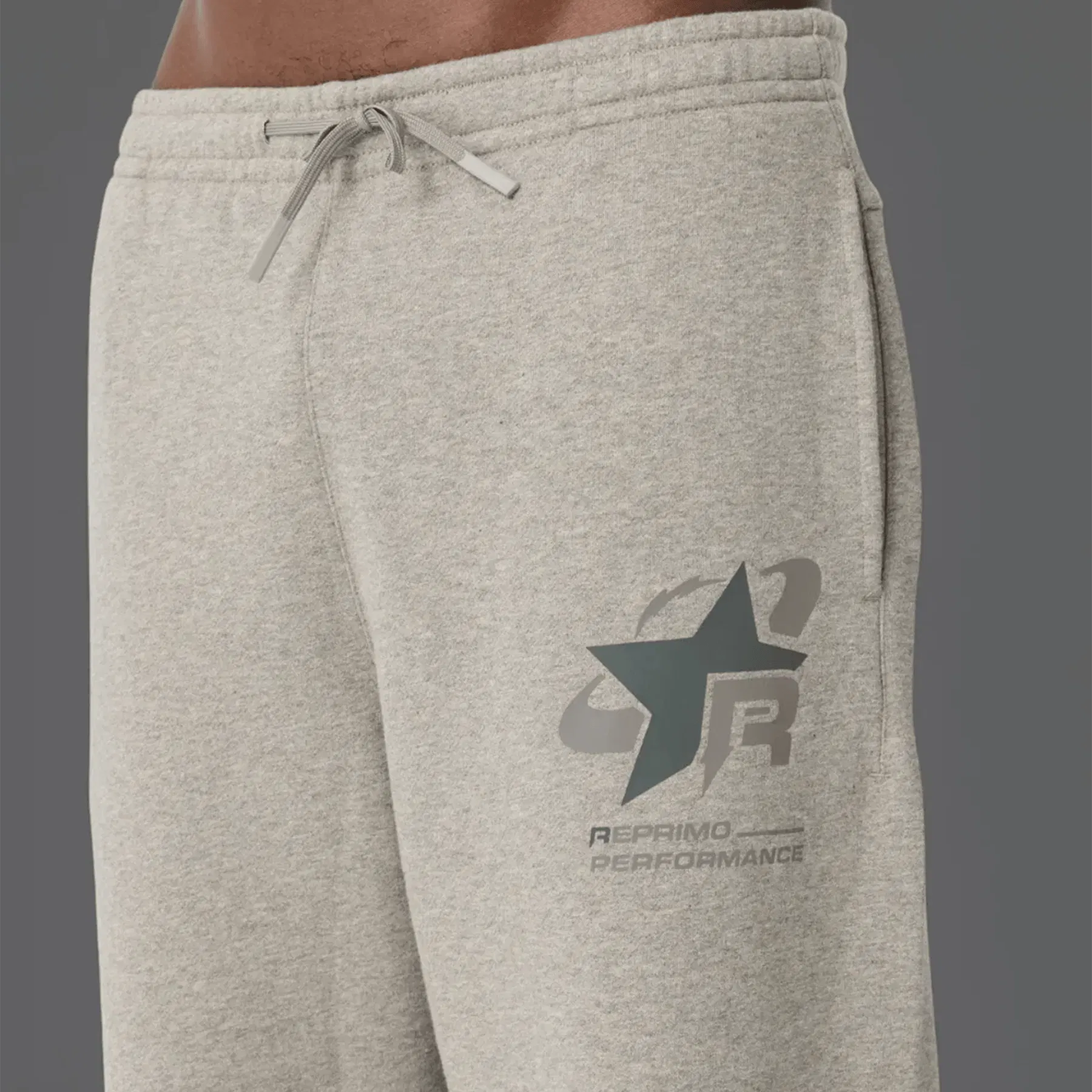 Reprimo Collective RP Cuffed Joggers 'Grey Marl'