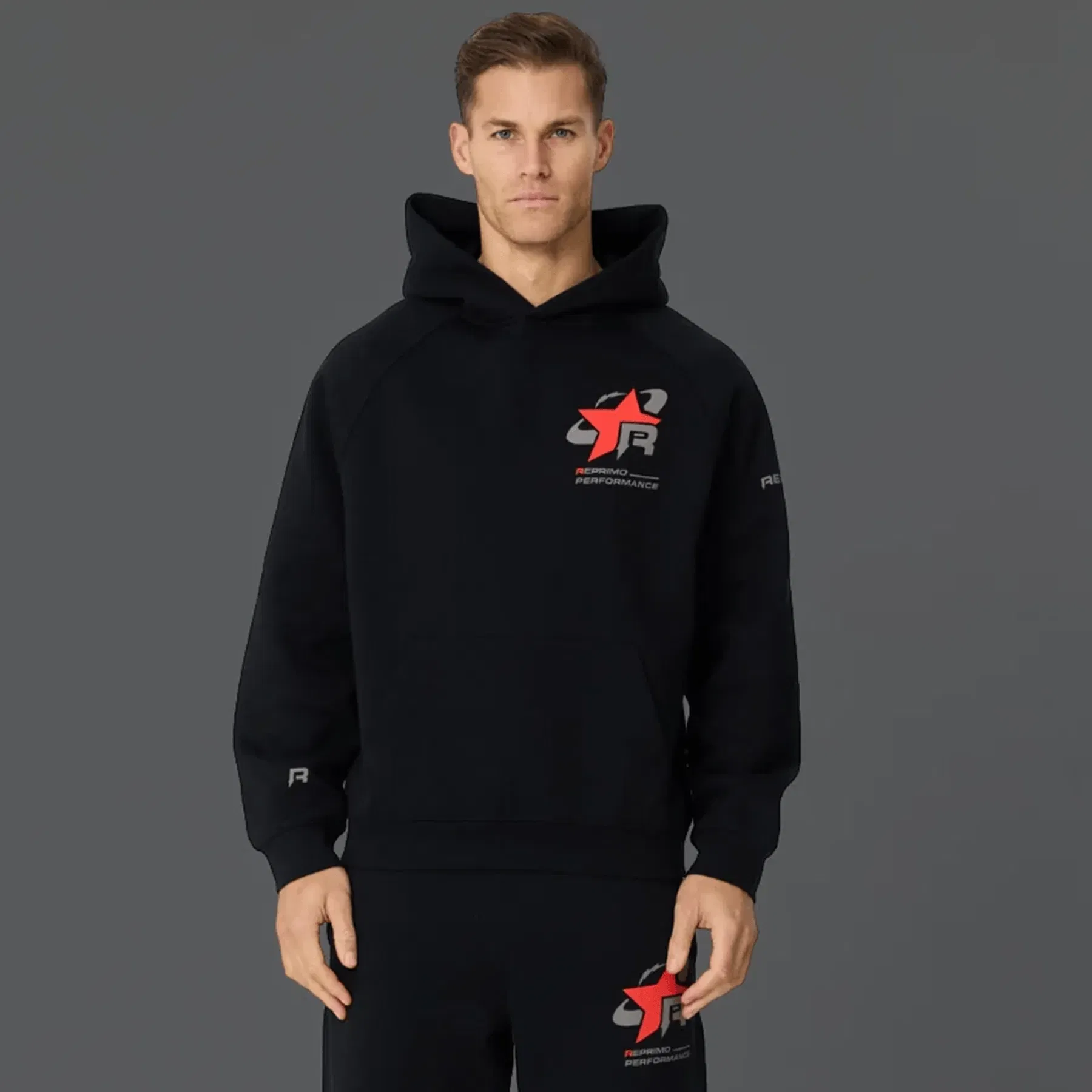 Reprimo Collective RP Hoodie 'Black'