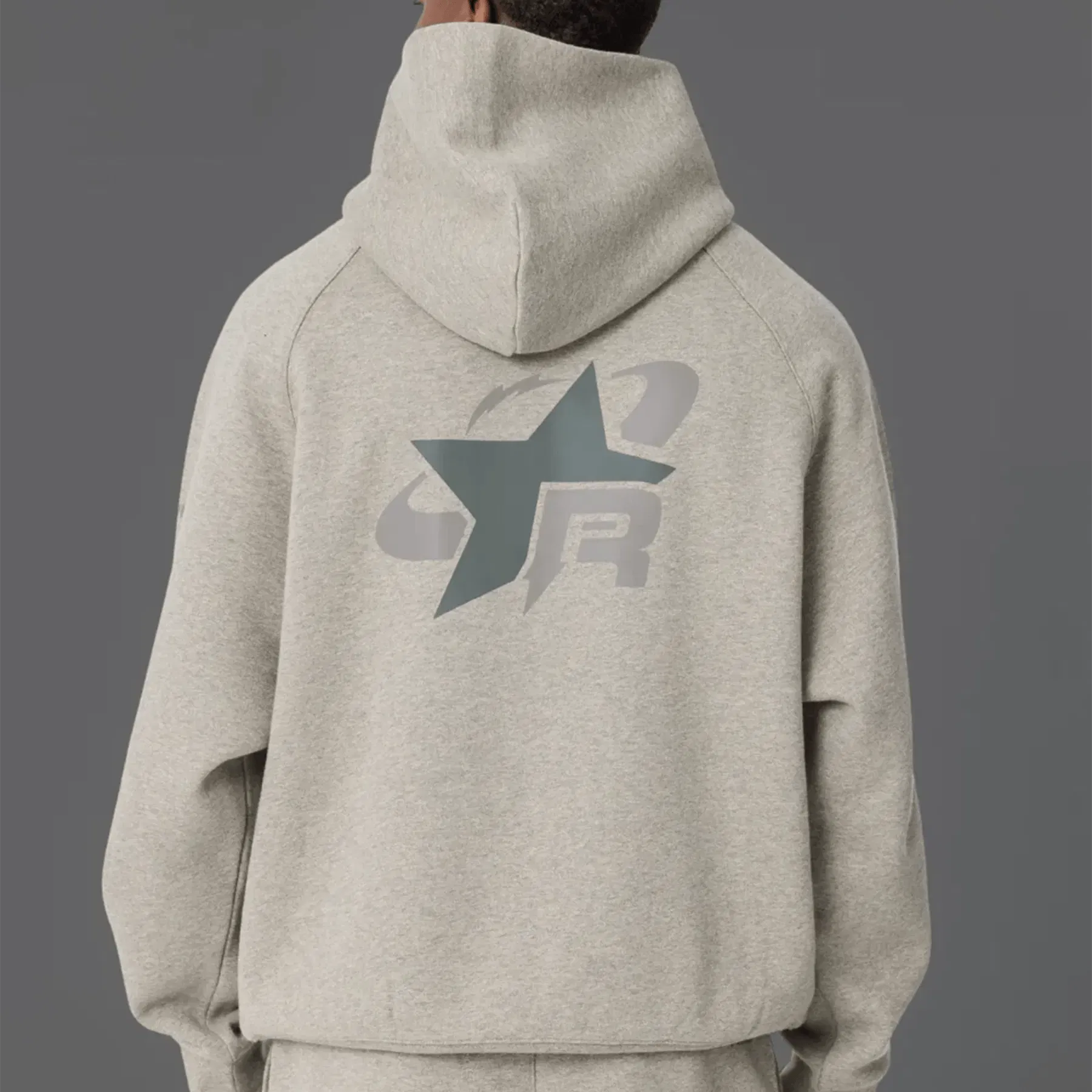Reprimo Collective RP Hoodie 'Grey Marl'