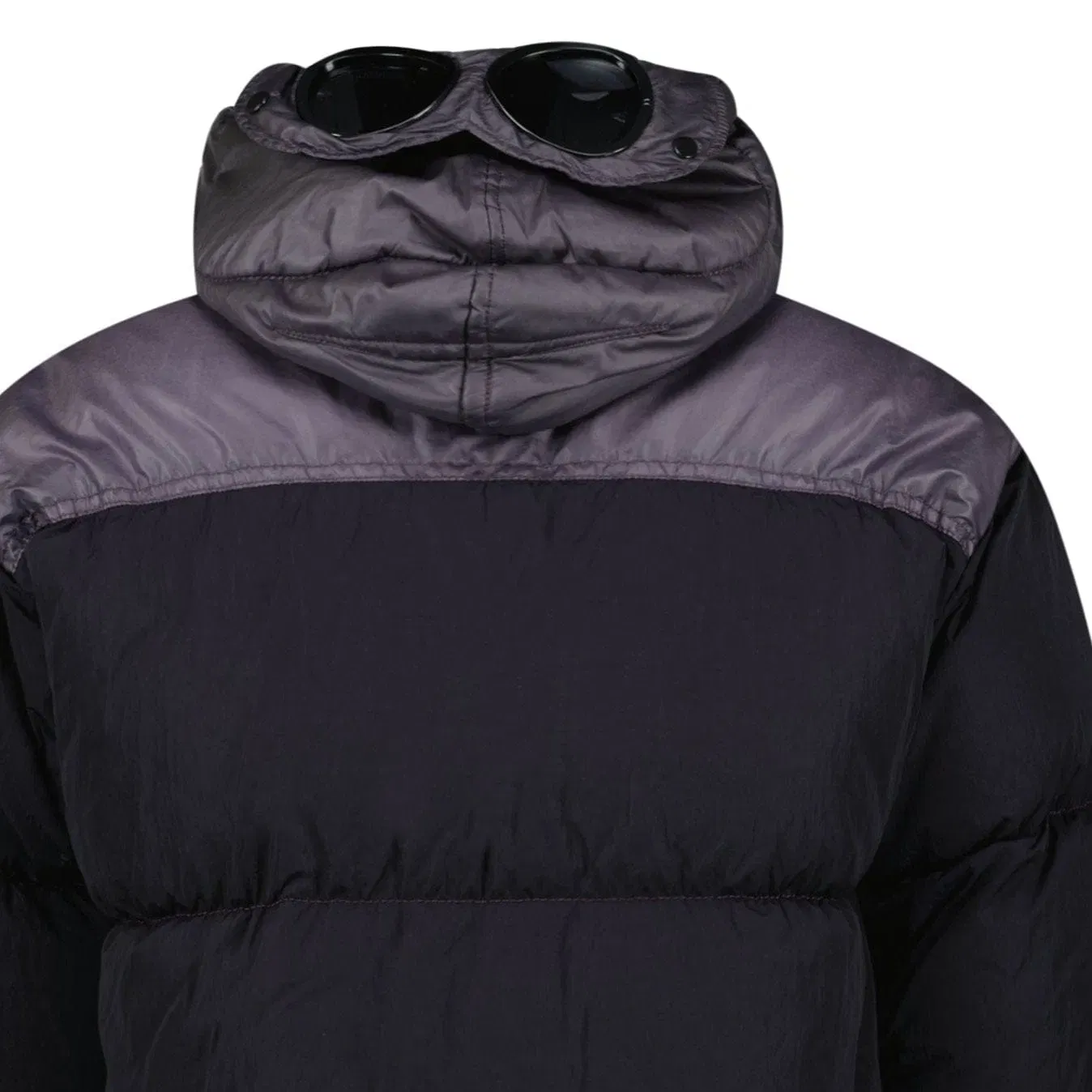 CP Company Eco Chrome R Mixed Goggle Down Jacket Nightshade