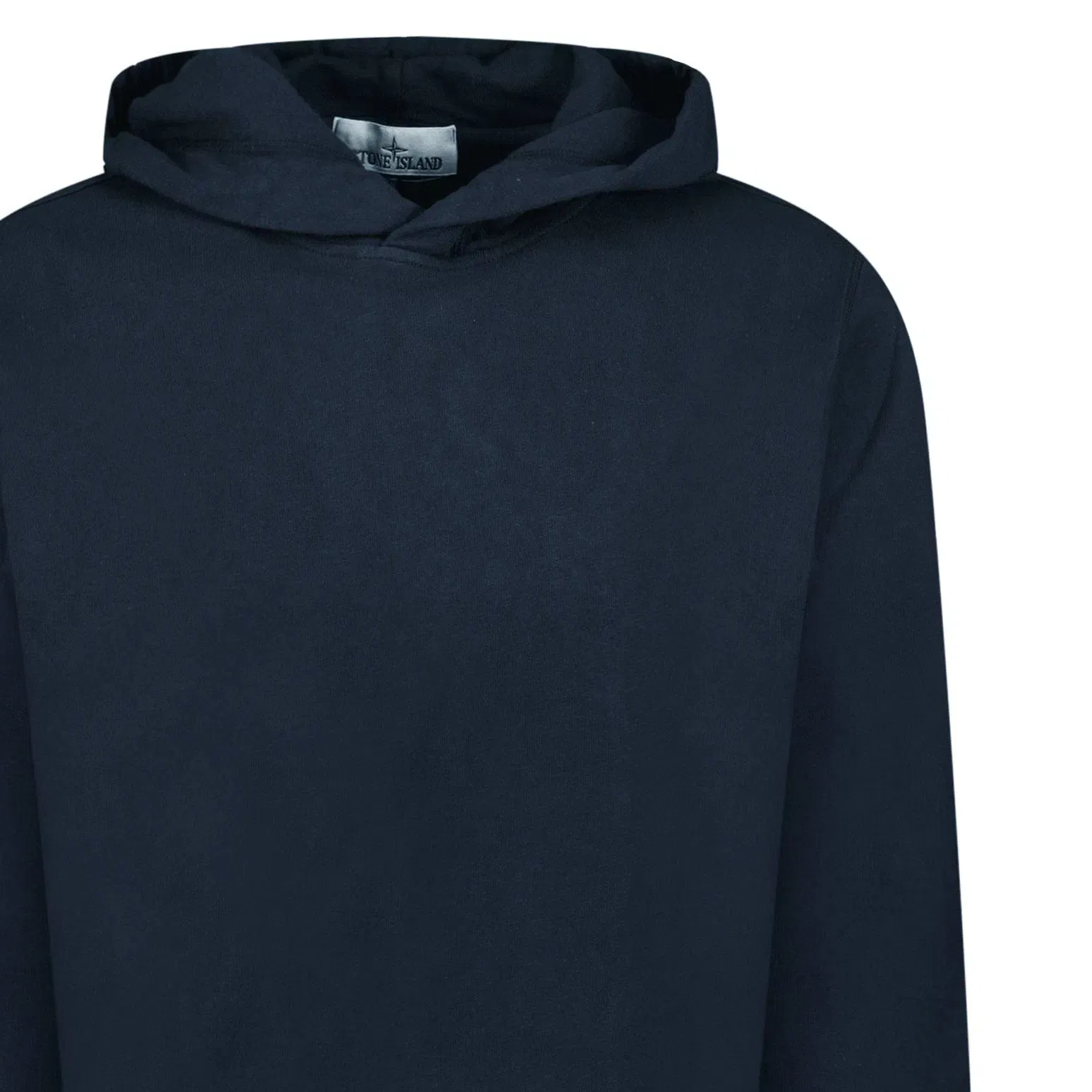 Stone Island ‘Old’ Treatment Hooded Sweatshirt In Navy