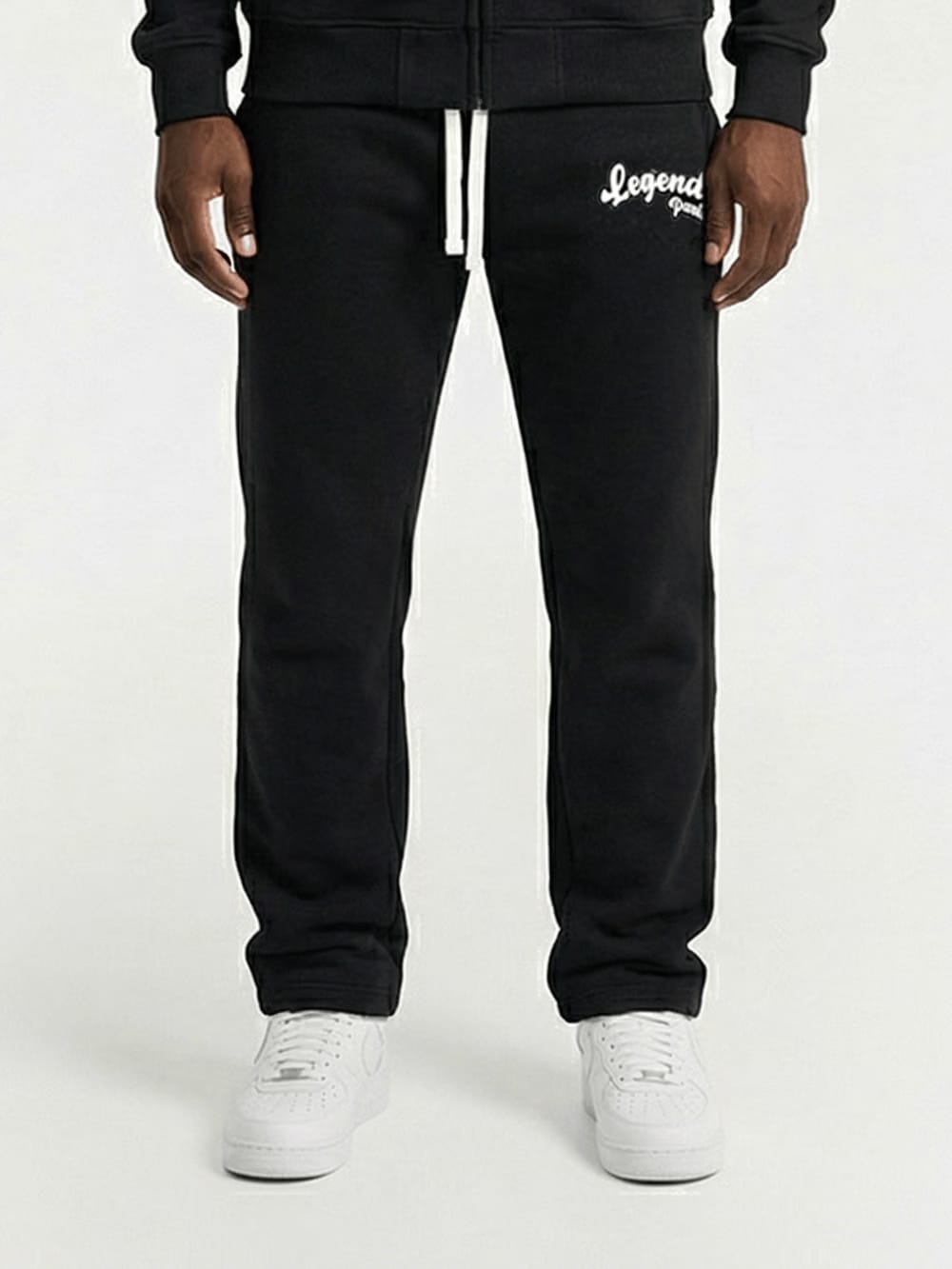 Legende Paris Gum Logo Jogger - Black