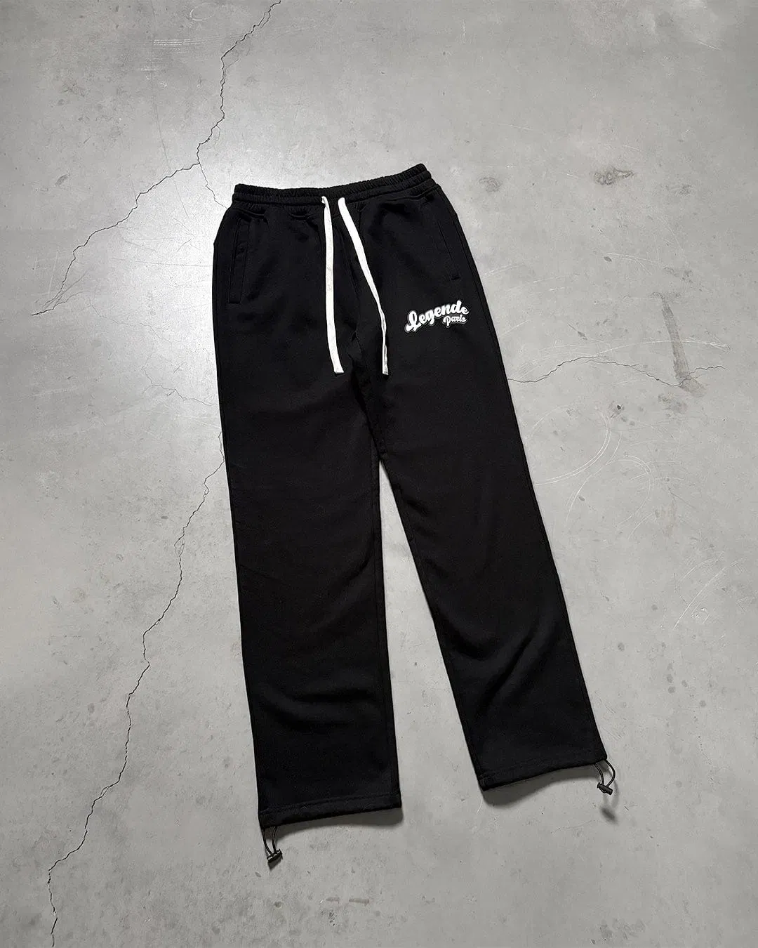Legende Paris Gum Logo Jogger - Black