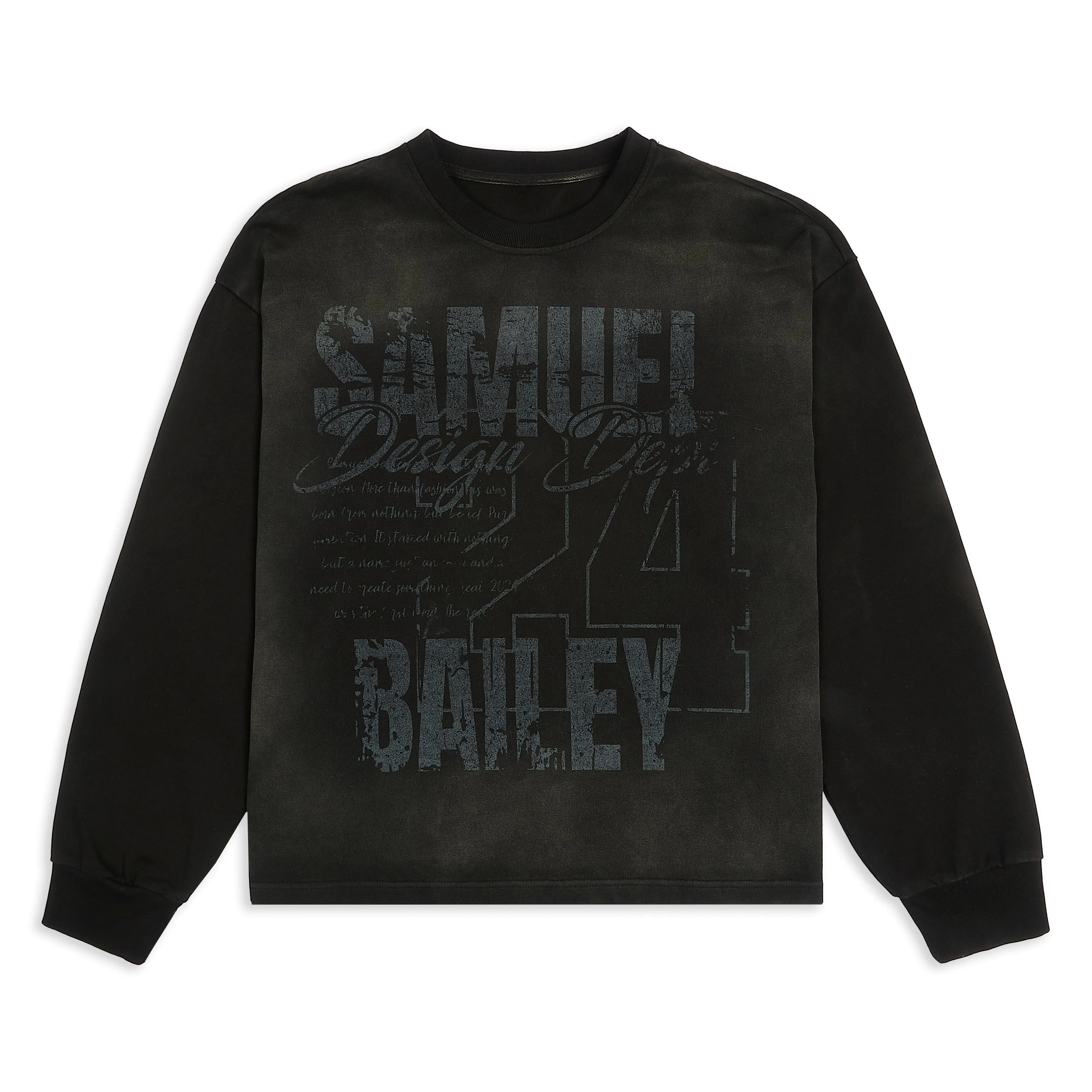 Samuel Bailey Signature Washed Long Sleeve Tee