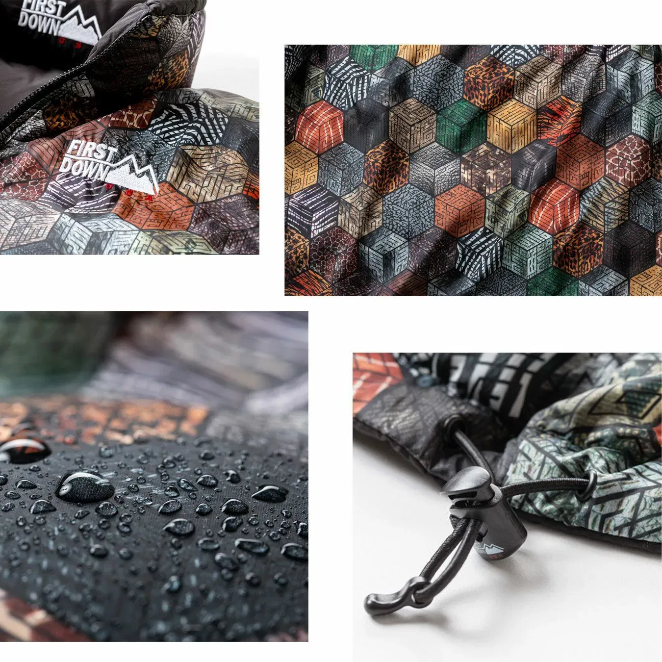 raidback fabric CRSB × raidback fabric × FIRST DOWN BUBBLE DOWN JACKET MICROFT - KICKS LAB. Exclusive -