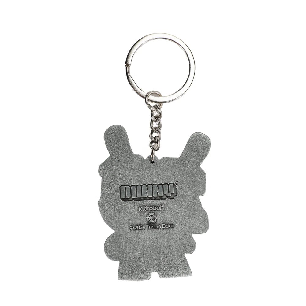 Tristan Eaton 20th Anniversary Solid Metal Dunny Keychain - “Silverchrome” by Tristan Eaton (Limited Edition of 200)