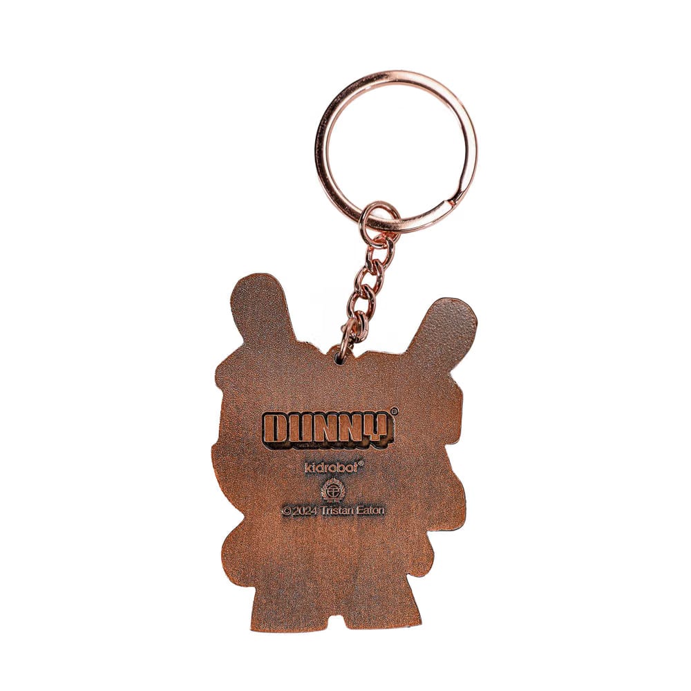 Tristan Eaton 20th Anniversary Solid Metal Dunny Keychain - “Copperchrome” by Tristan Eaton (Limited Edition of 200)