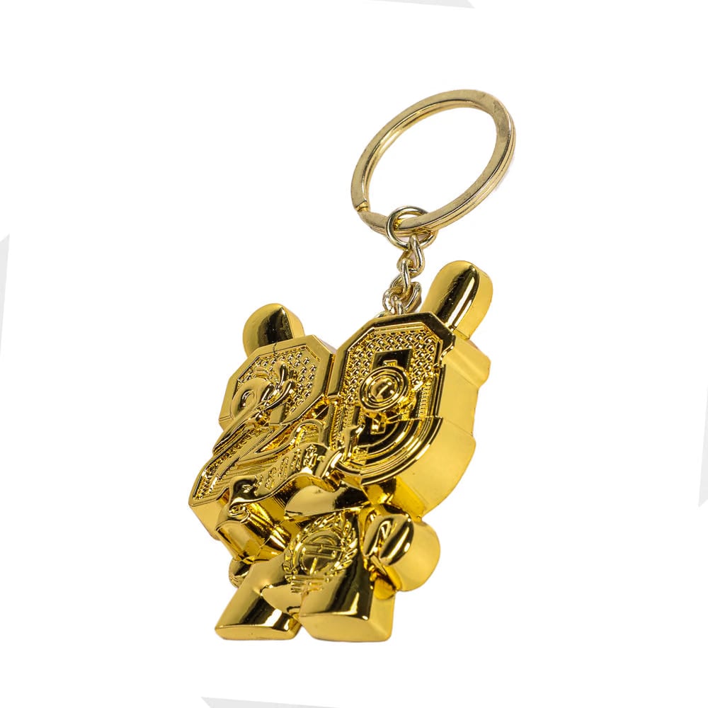 Tristan Eaton 2024 CON EXCLUSIVE: 20th Anniversary Solid Metal Dunny Keychain - “Goldchrome” by Tristan Eaton (Limited Edition of 200)