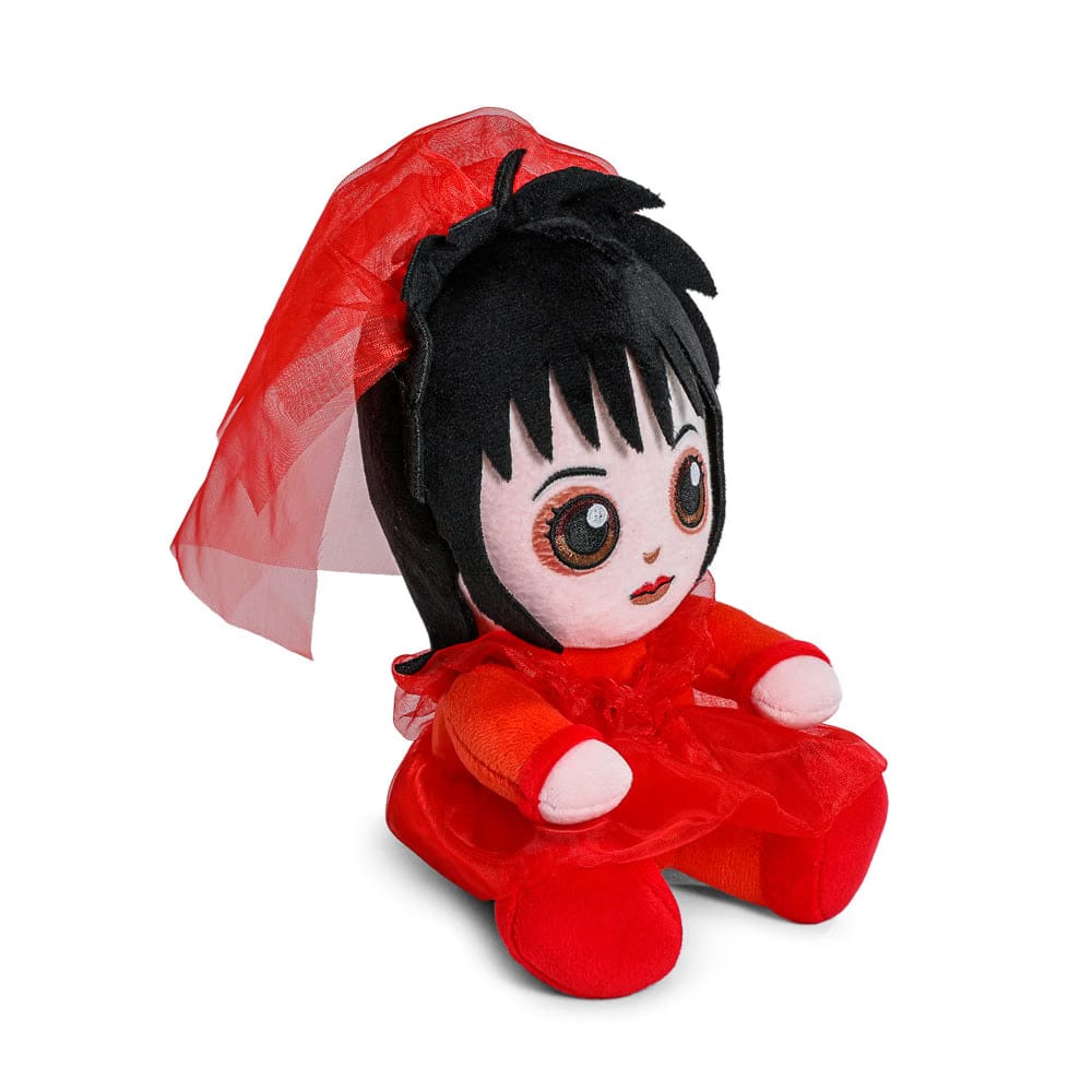 Beetlejuice Lydia Deetz in Red Wedding Dress Phunny Plush
