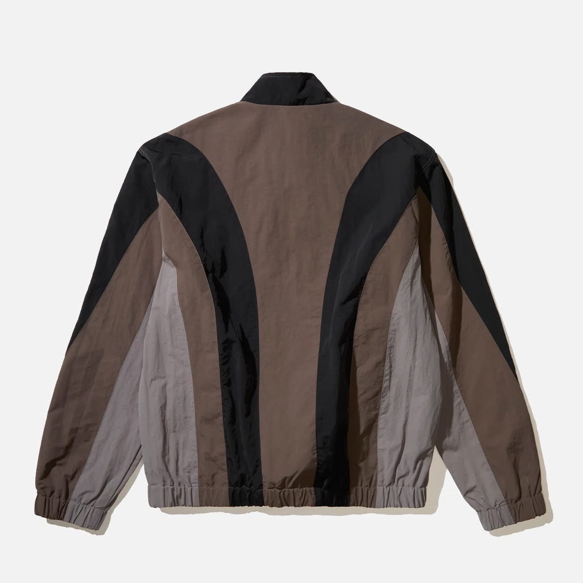 Awake NY PUSHERMAN TRACK JACKET - BLACK / BROWN