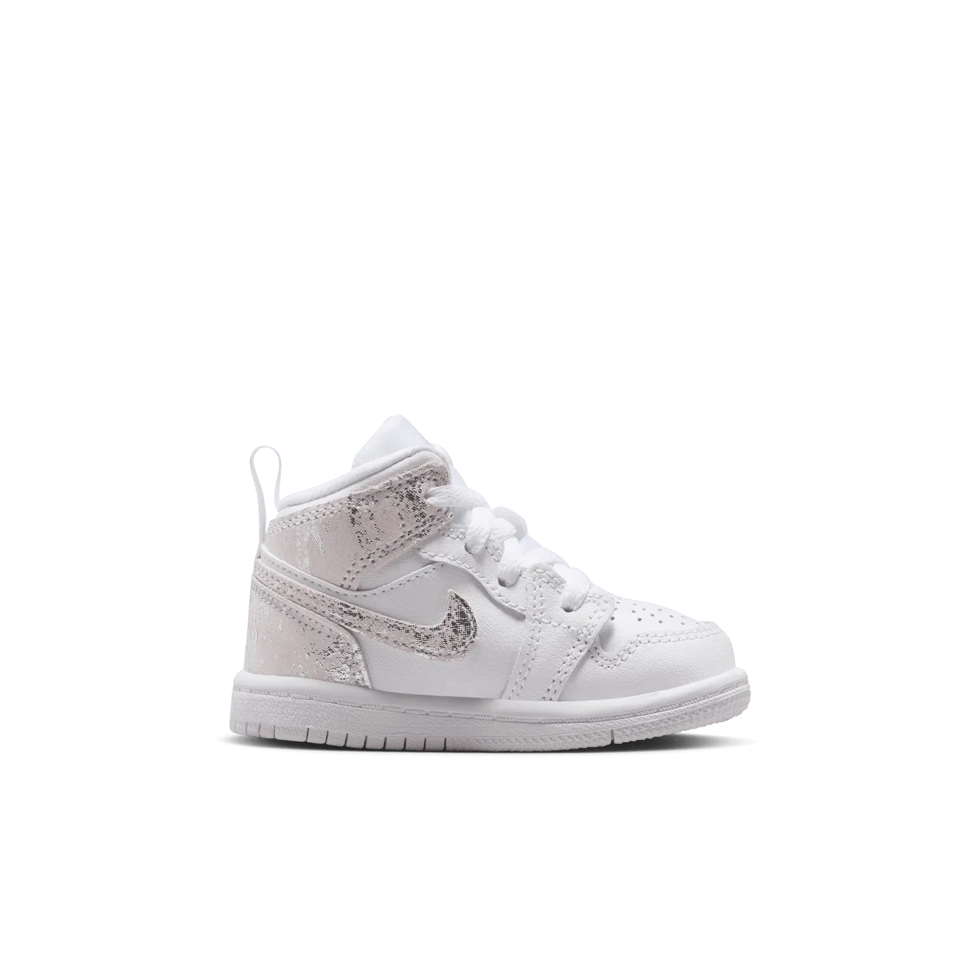 Air Jordan JORDAN 1 MID SE (TD) - WHITE / FIELD SILVER