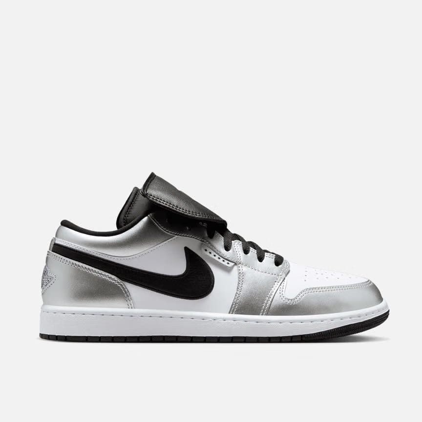 AIR JORDAN 1 LOW SE TIEMPO "METALLIC SILVER"