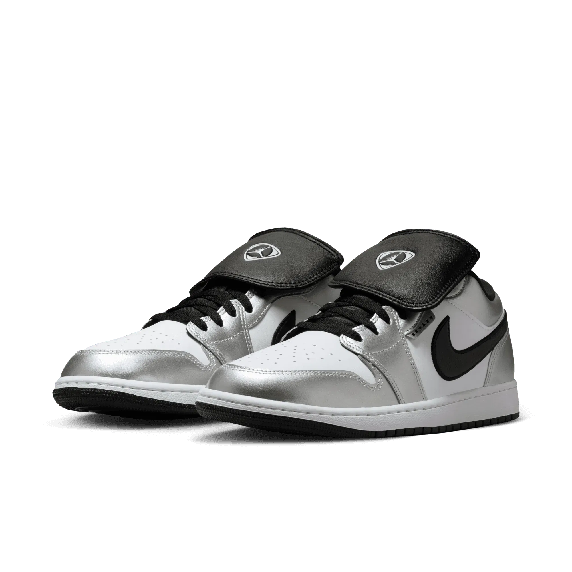 AIR JORDAN 1 LOW SE TIEMPO "METALLIC SILVER"