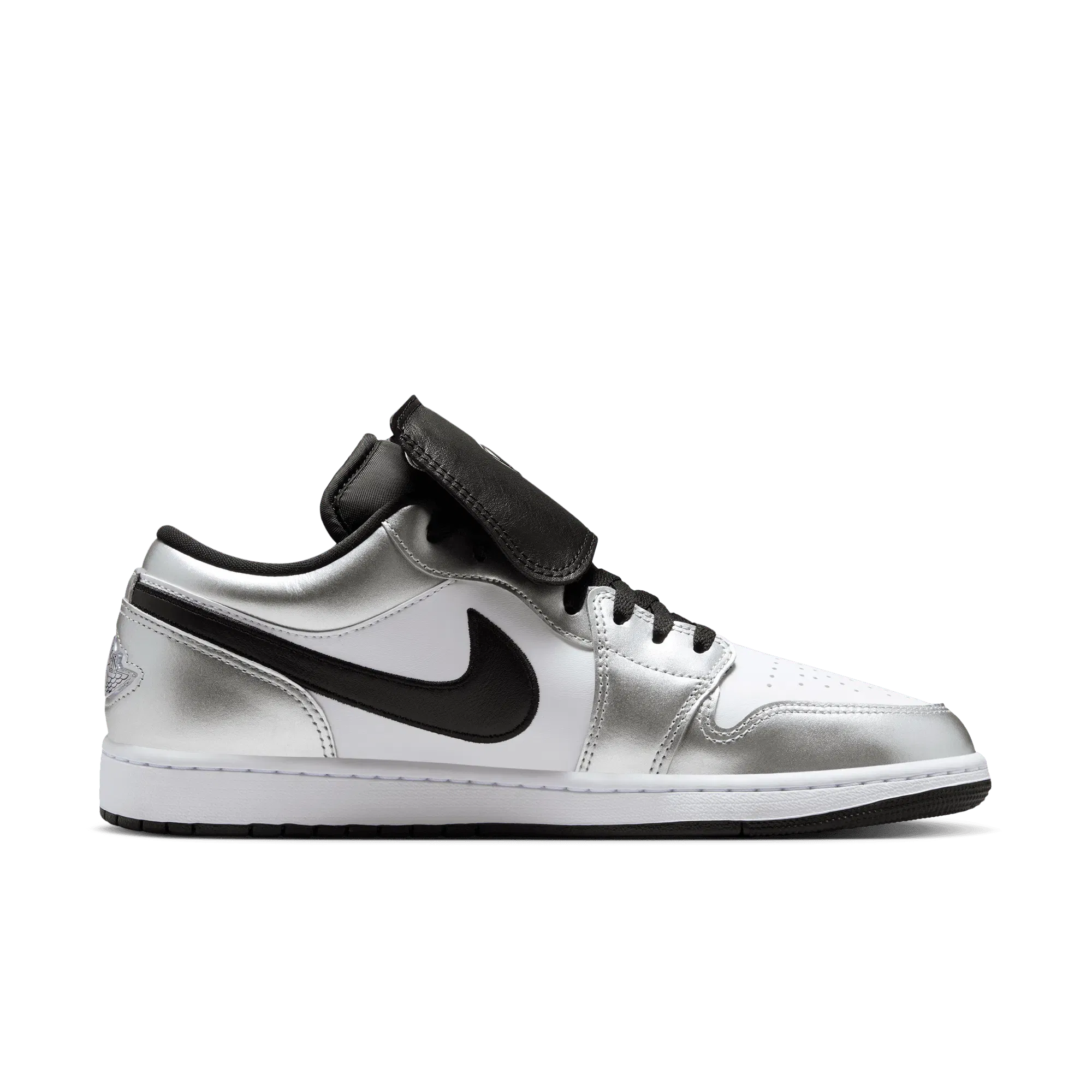 AIR JORDAN 1 LOW SE TIEMPO "METALLIC SILVER"