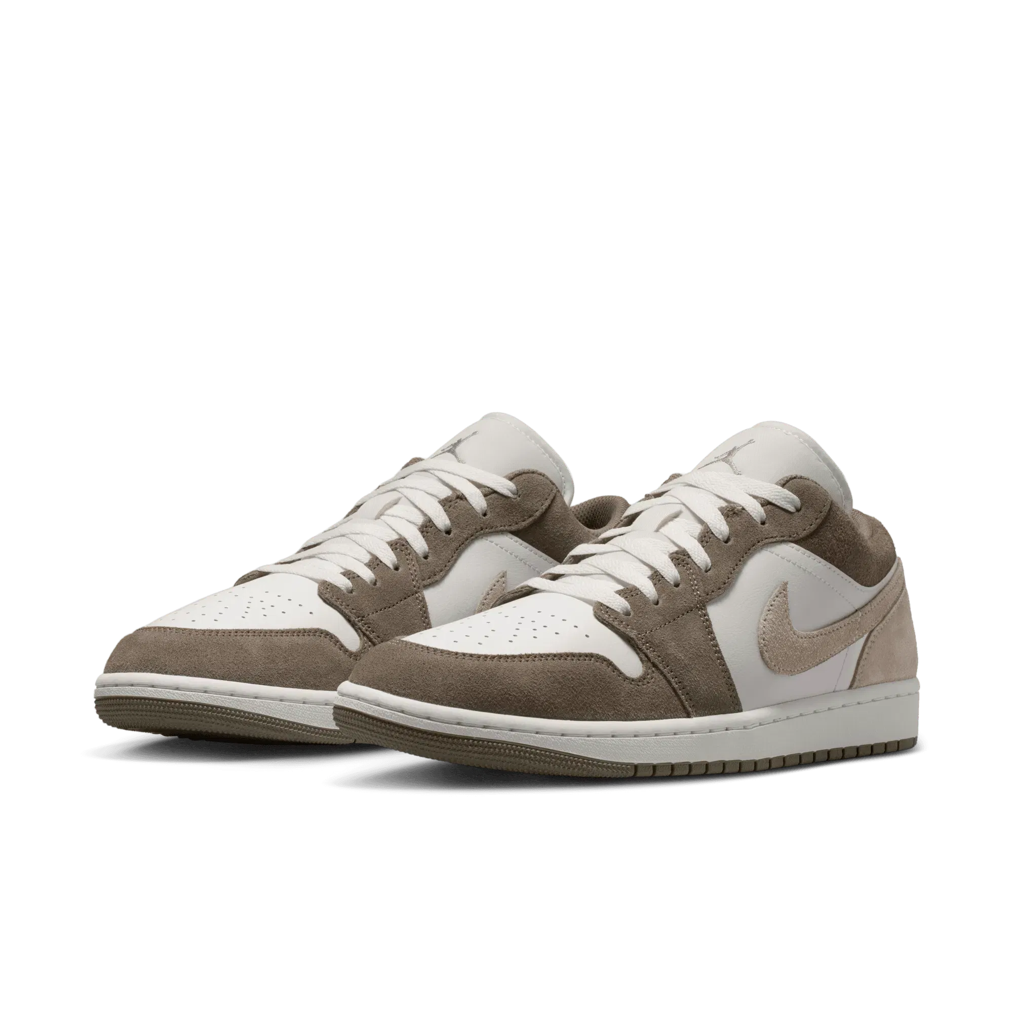 AIR JORDAN 1 LOW - OLIVE GREY / ENIGMA STONE