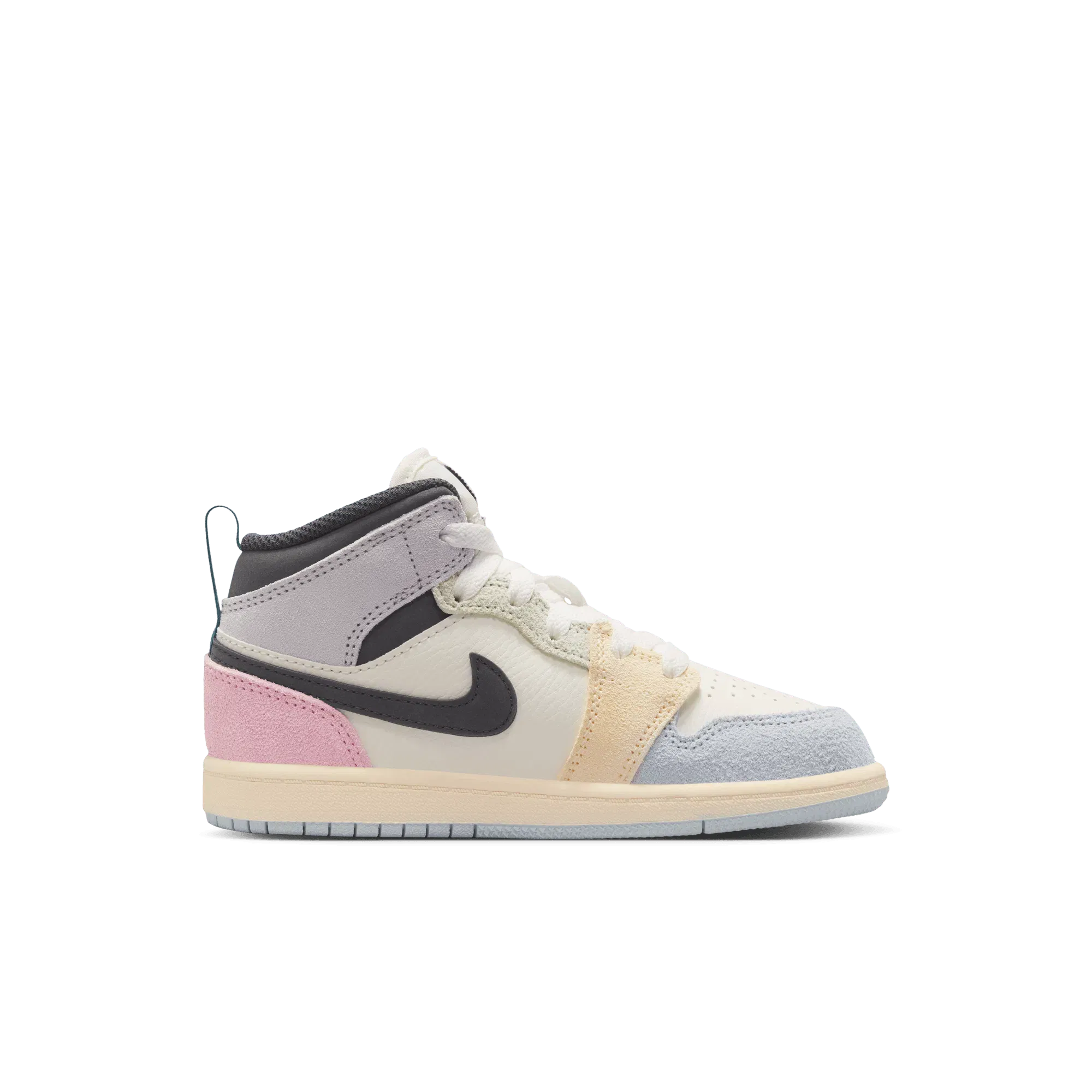 Air Jordan JORDAN 1 MID SE (PS) "SAIL / ICED JADE"