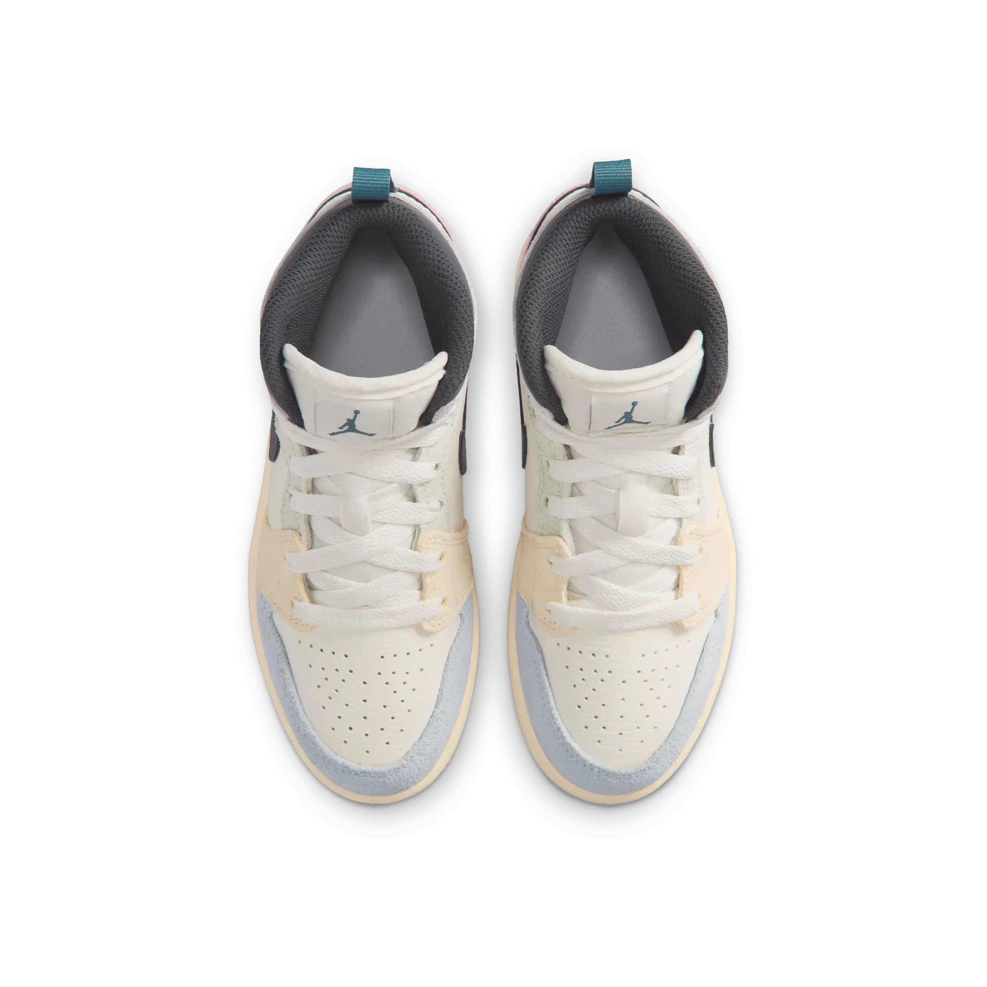 Air Jordan JORDAN 1 MID SE (PS) "SAIL / ICED JADE"