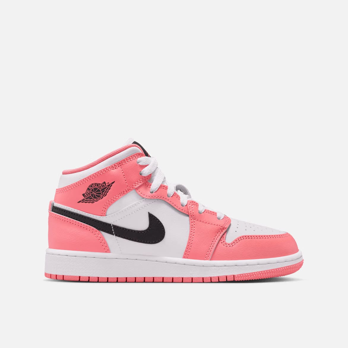AIR JORDAN 1 MID (GS) - PINK GLAZE