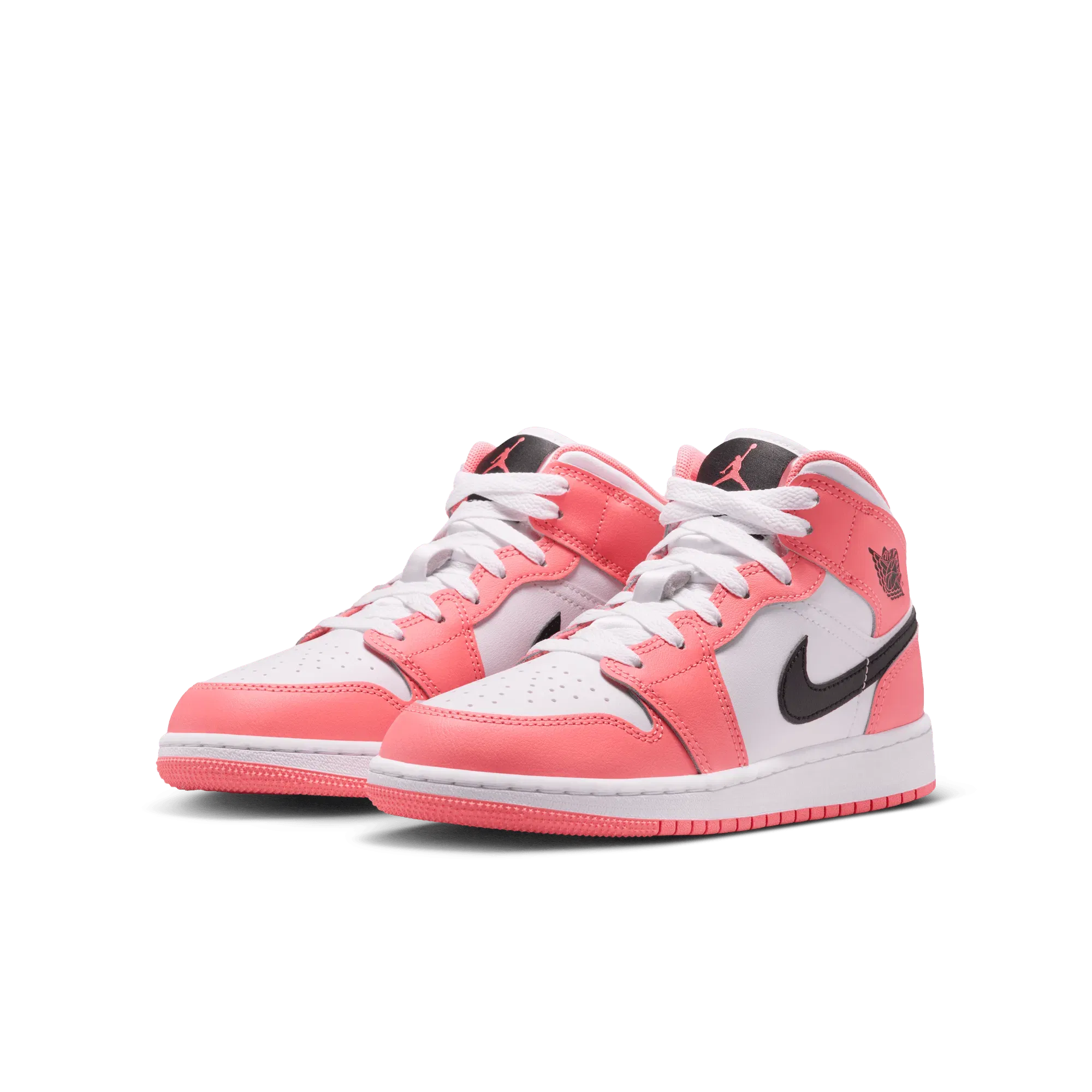 AIR JORDAN 1 MID (GS) - PINK GLAZE