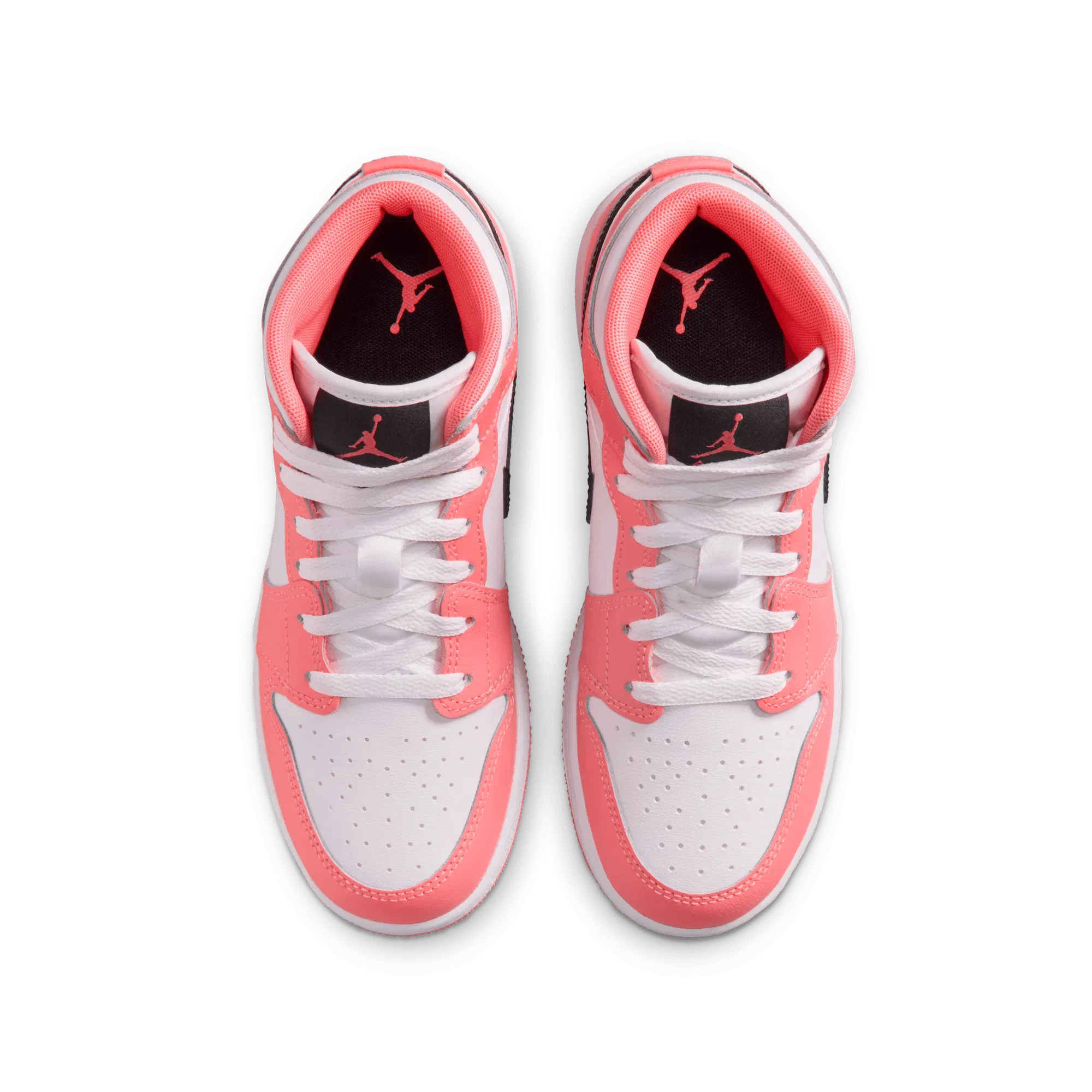 AIR JORDAN 1 MID (GS) - PINK GLAZE