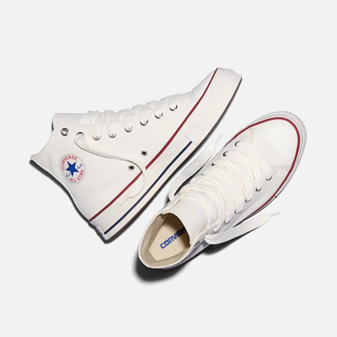 Converse CHUCK TAYLOR THROWBACK HI - VINTAGE WHITE