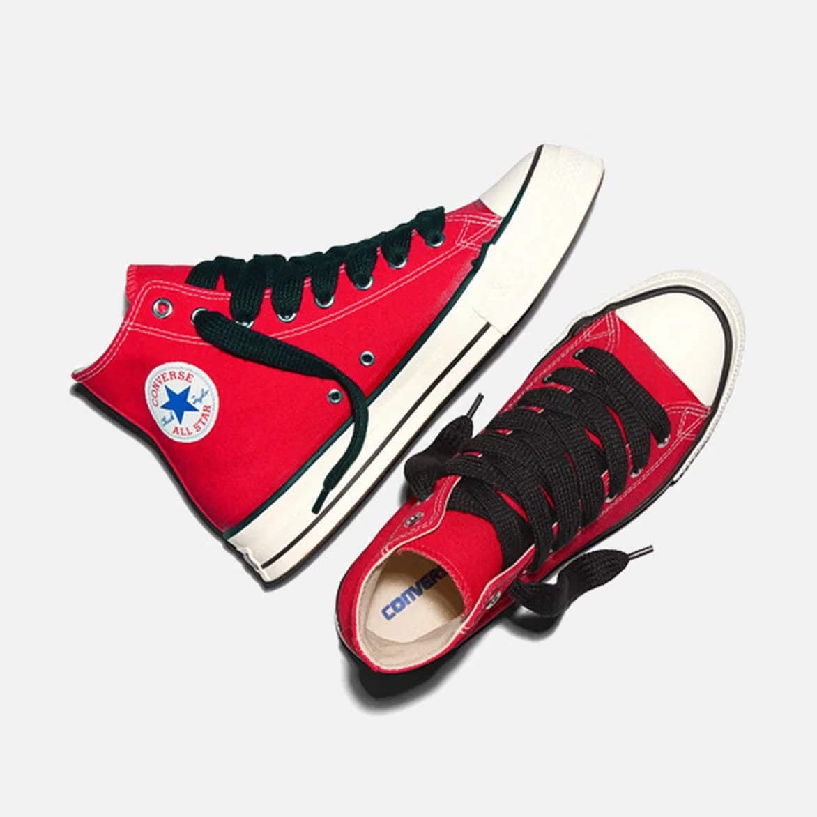 Converse CHUCK TAYLOR THROWBACK HI - RED / VINTAGE WHITE