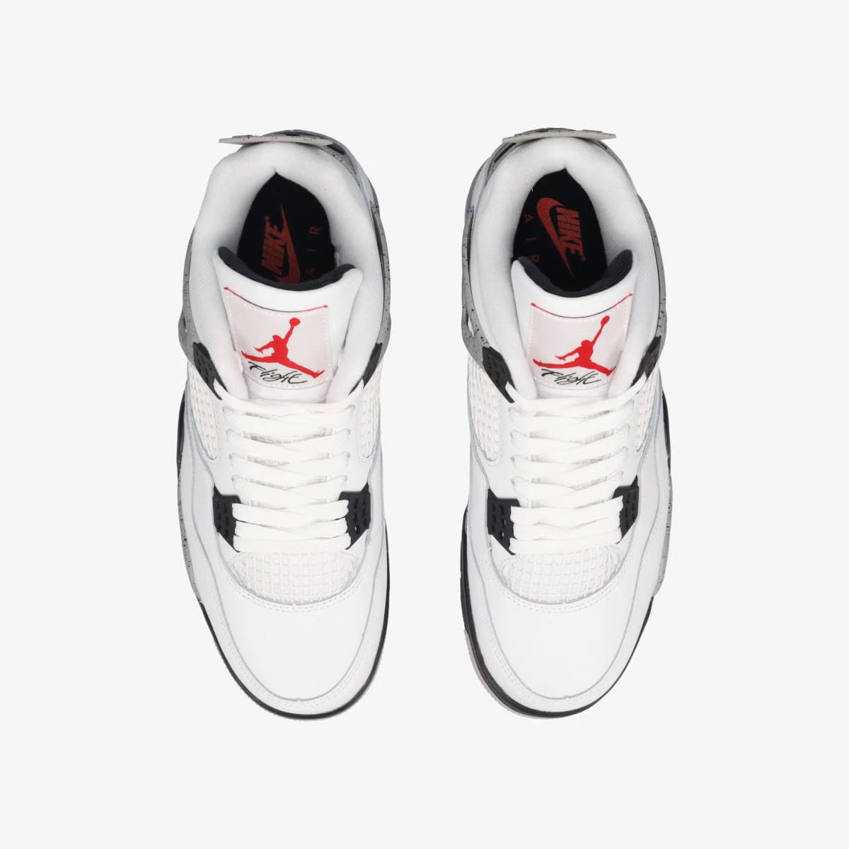 NIKE AIR JORDAN 4 RETRO -WHITE CEMENT-