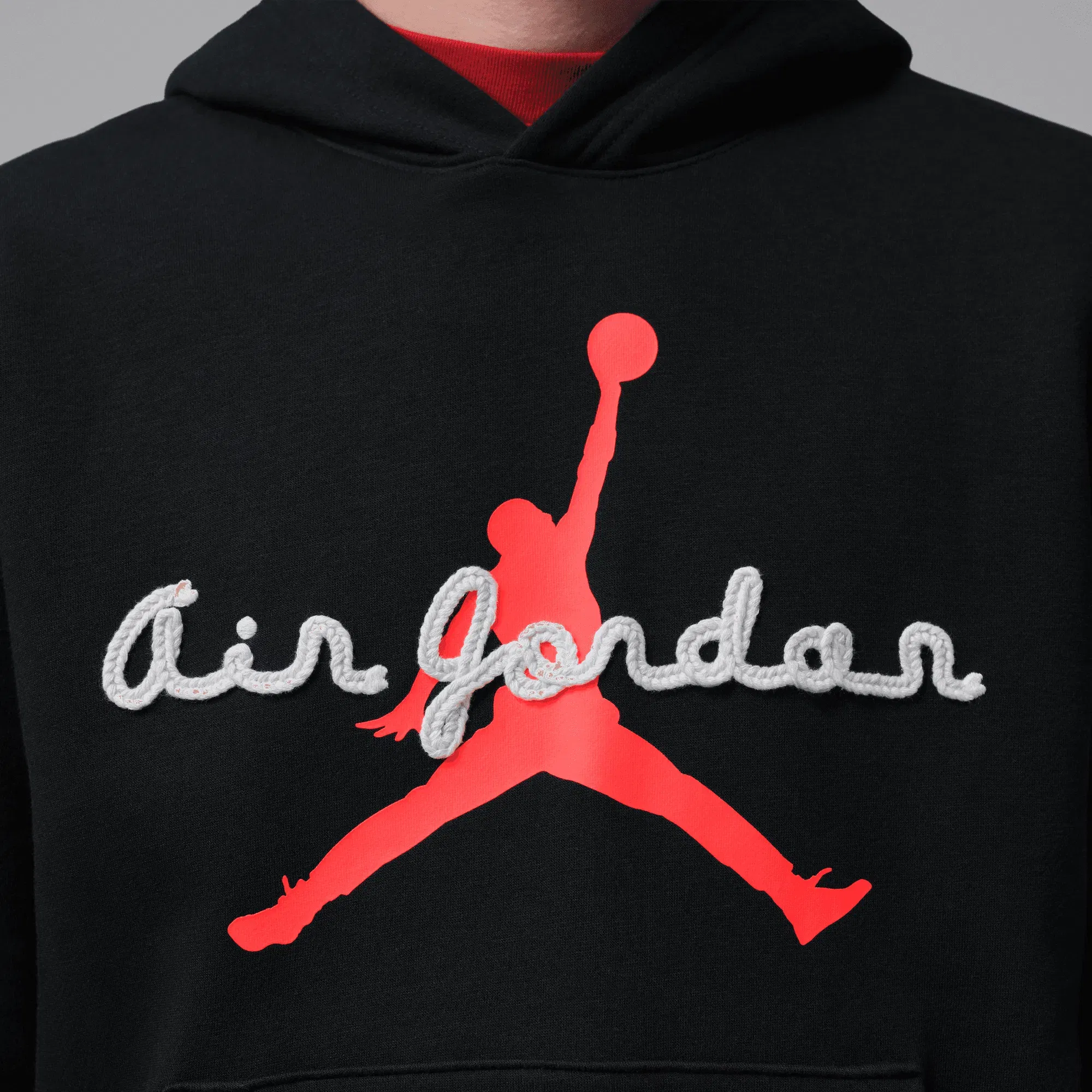 Air Jordan JORDAN BROOKLYN FLEECE HOODIE - BLACK