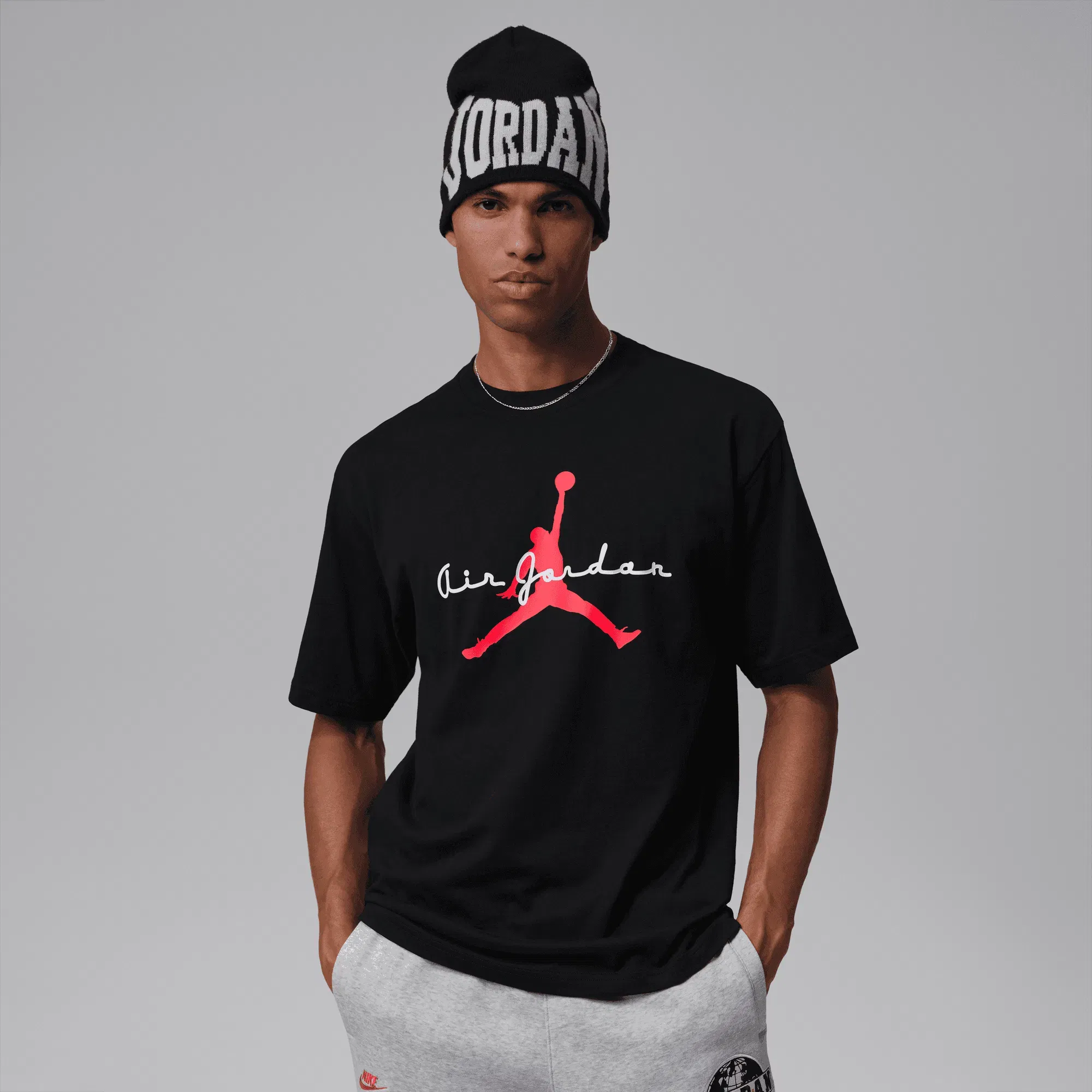 Air Jordan JORDAN BROOKLYN GRAPHIC TEE - BLACK