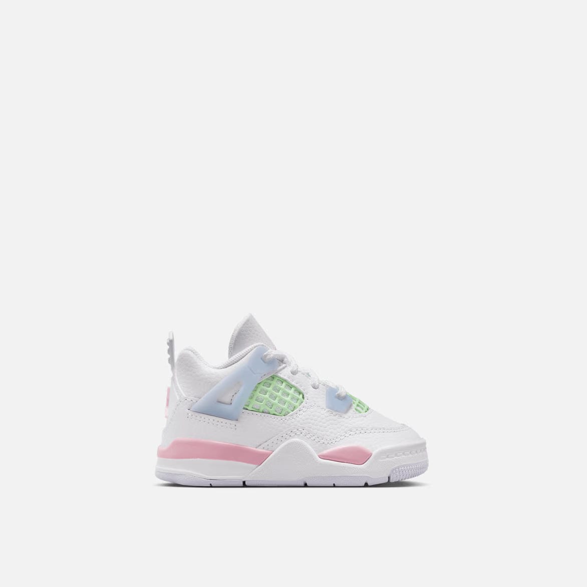 Air Jordan JORDAN 4 RETRO (TD) - WHITE / MEDIUM SOFT PINK / VAPOR GREEN