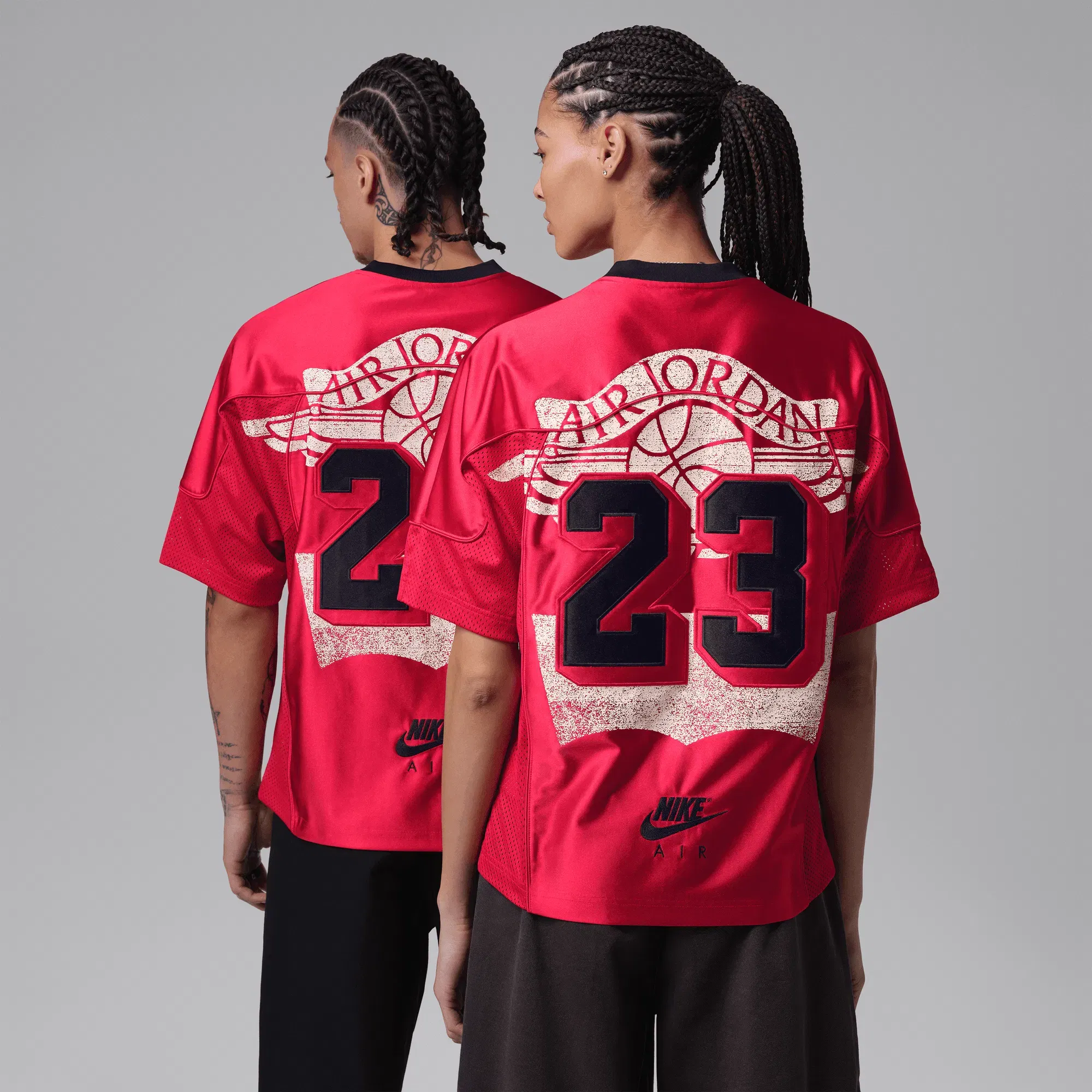 Air Jordan LEVI'S X JORDAN JERSEY - GYM RED / BLACK / PALE IVORY