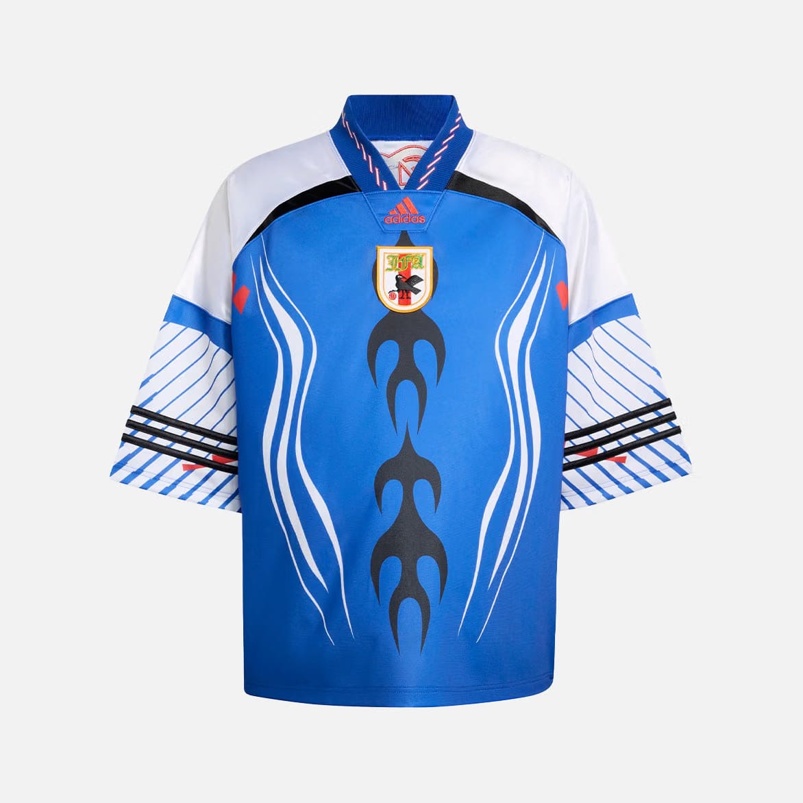 adidas BRINGBACK REMIXED JAPAN JERSEY - POWER BLUE / WHITE / RED