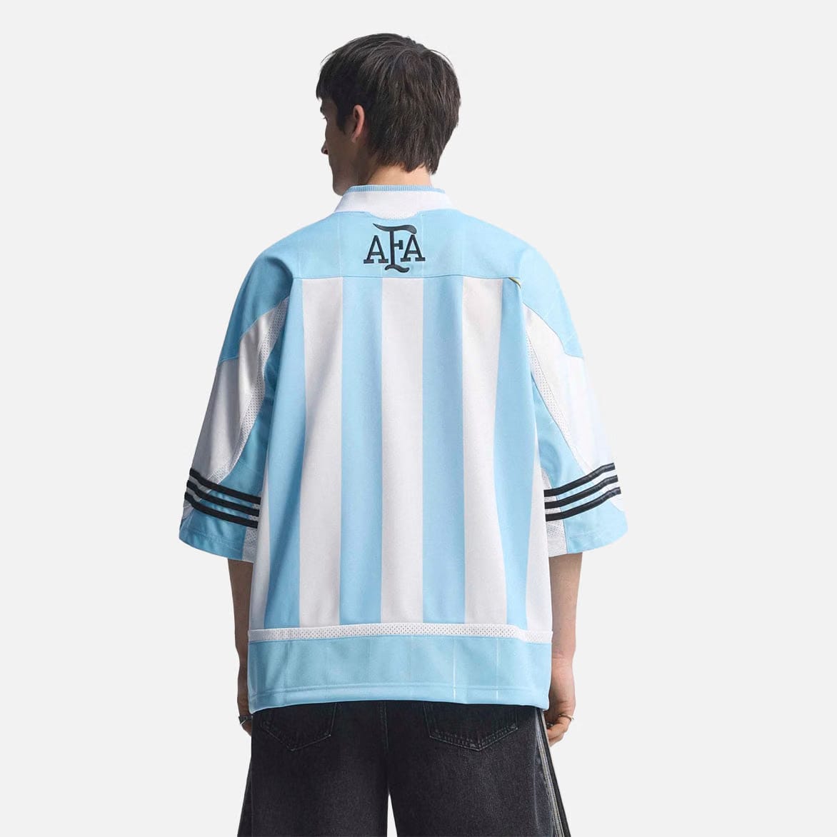 adidas BRINGBACK REMIXED ARGENTINA JERSEY - CLEAR BLUE / WHITE