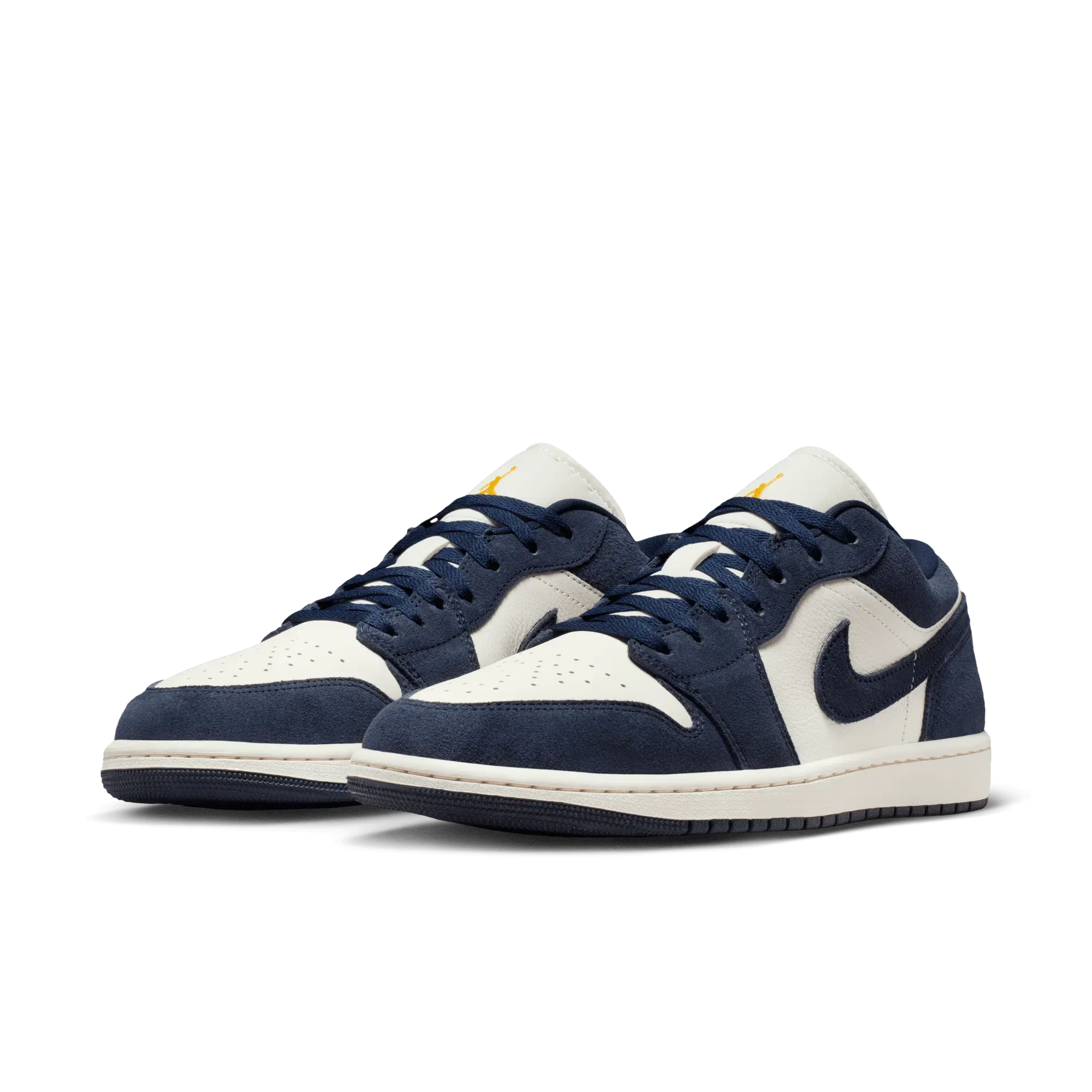 AIR JORDAN 1 LOW SE - OBSIDIAN / UNIVERSITY GOLD