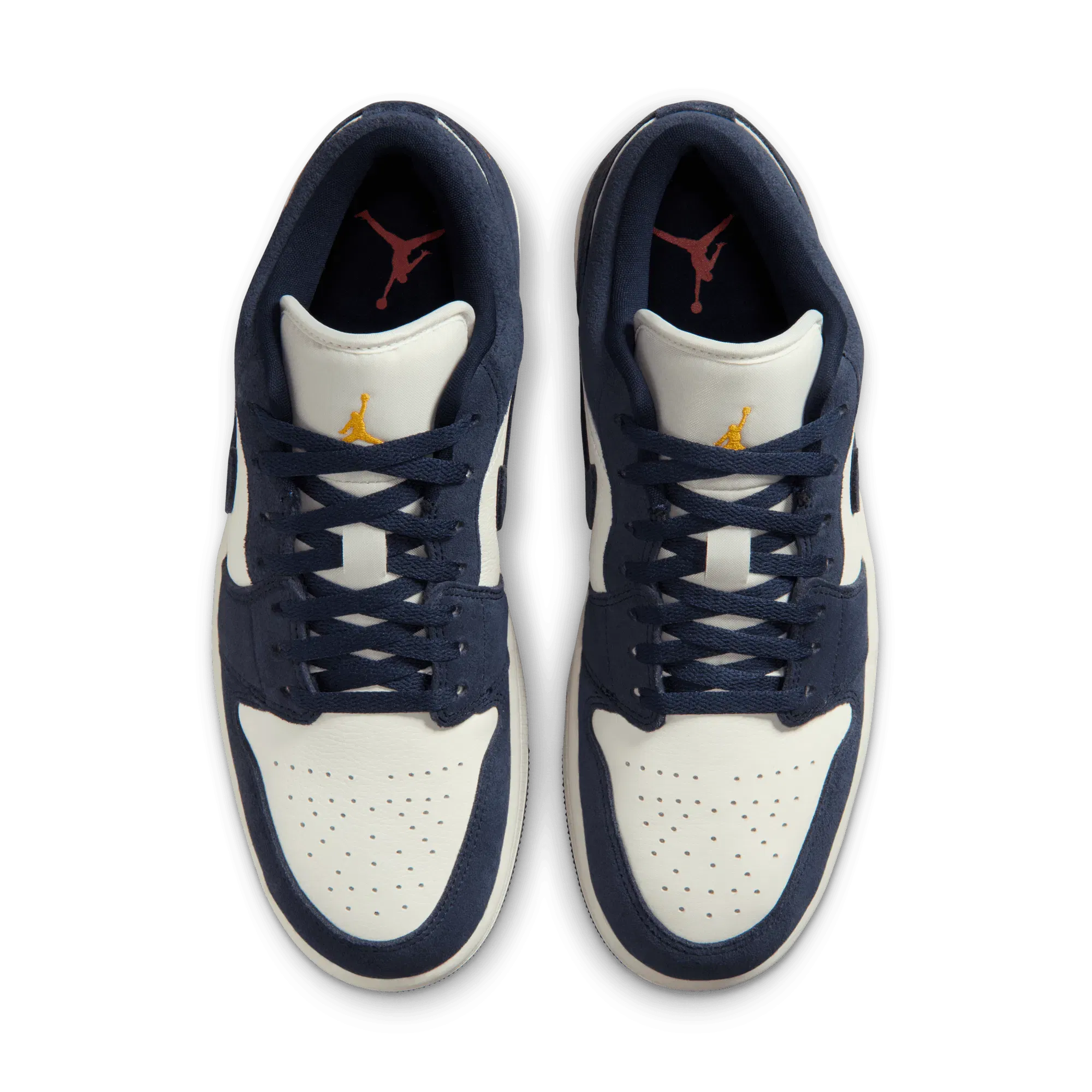 AIR JORDAN 1 LOW SE - OBSIDIAN / UNIVERSITY GOLD