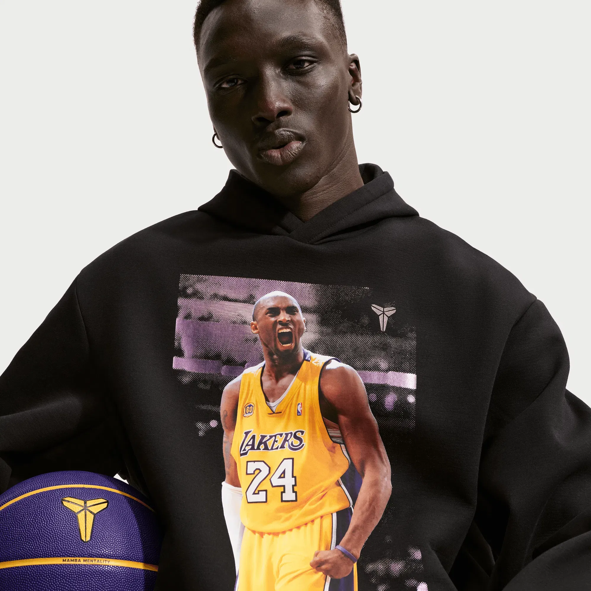 Nike KOBE DRI-FIT FLEECE PULLOVER HOODIE - BLACK
