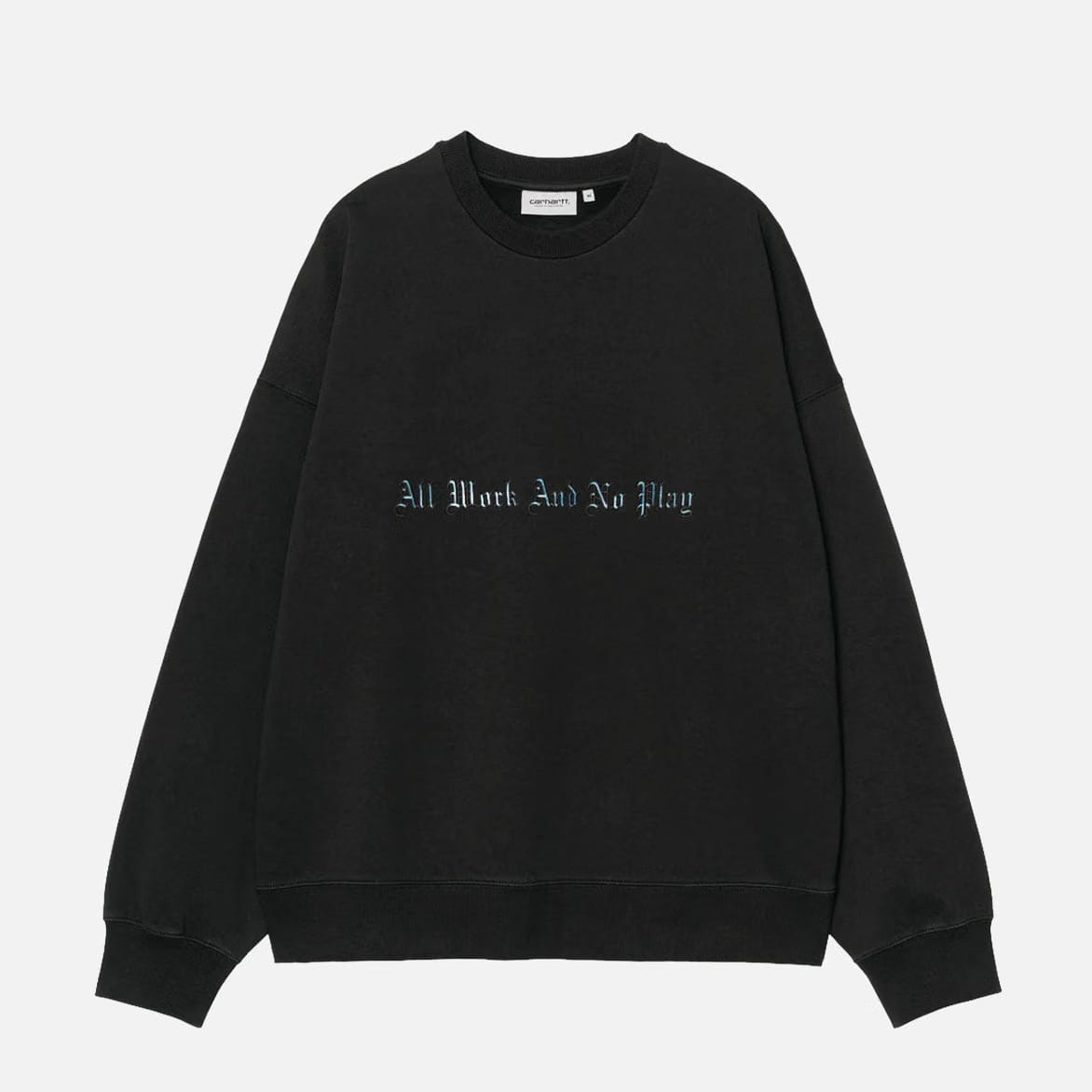 Carhartt WIP NO PLAY SWEATSHIRT - BLACK