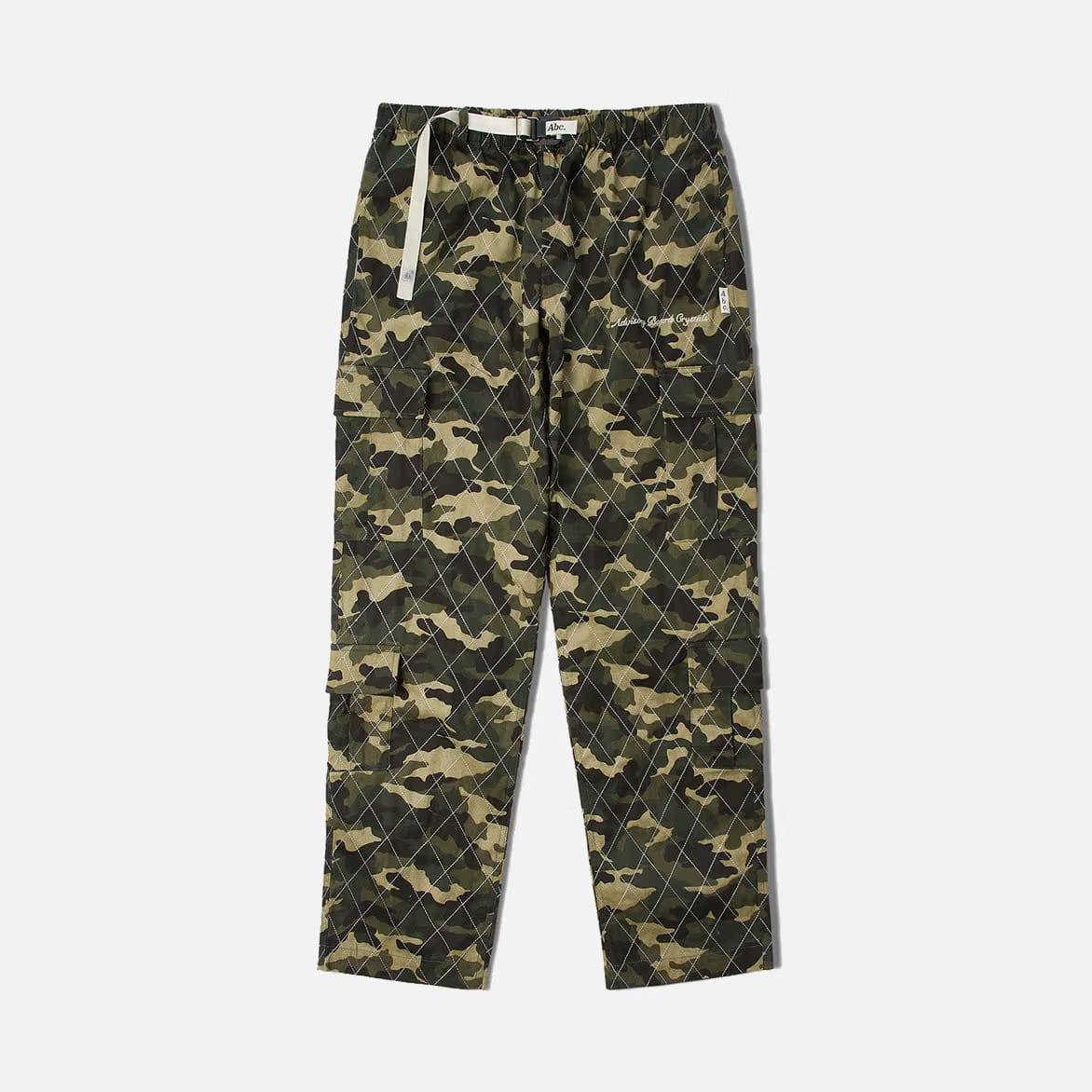 Advisory Board Crystals CAMOUFLAGED FIELD PANT - GREEN CAMO PRINT